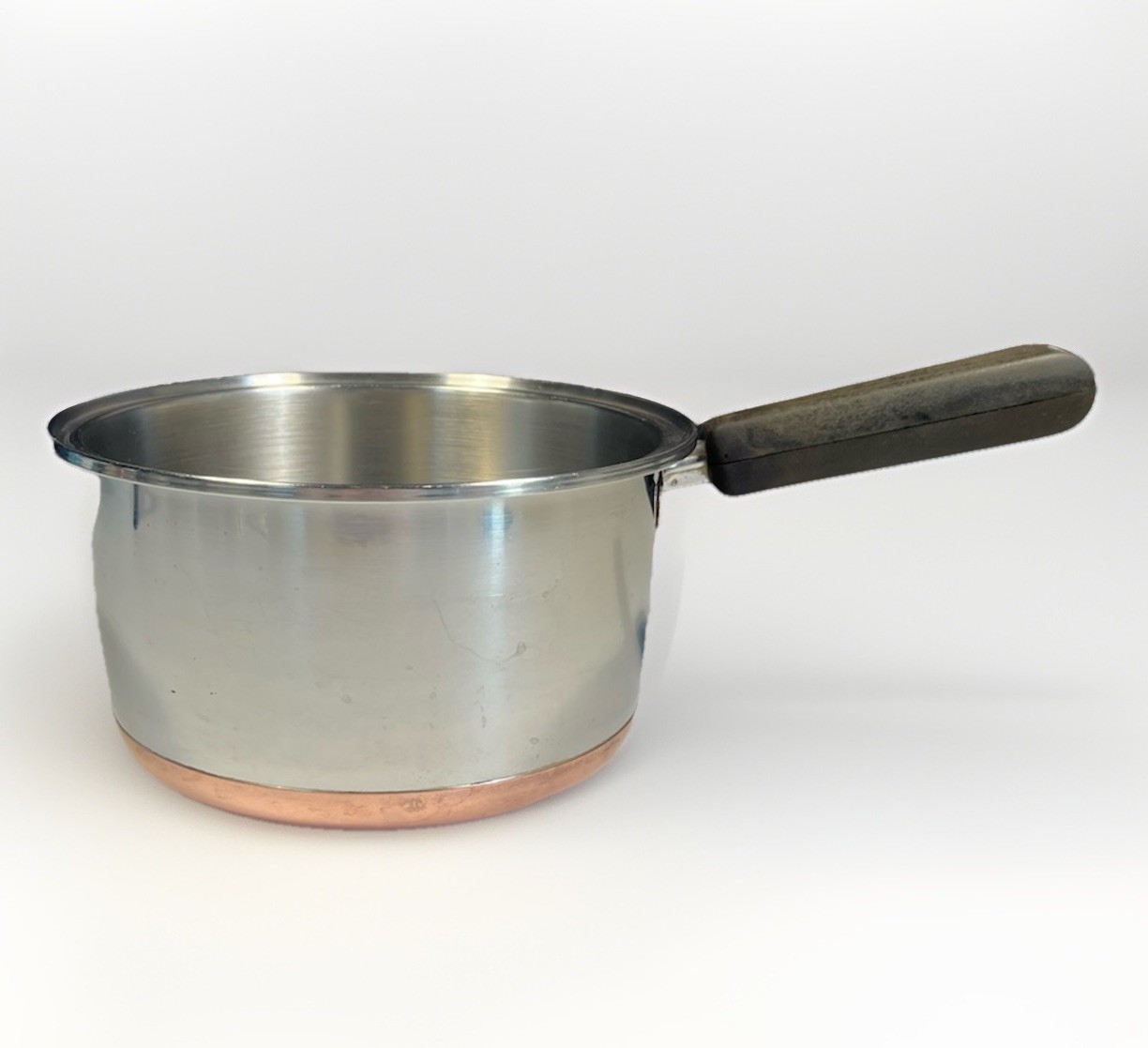 Vintage – Norris Ware 2 QT Saucepan Pot￼Stainless Steel Copper Bottom J7 NO LID