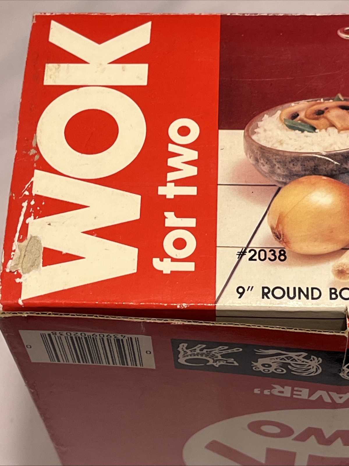 NEW Wok For Two In Box Rowoco Vintage 1986 7 Piece Set