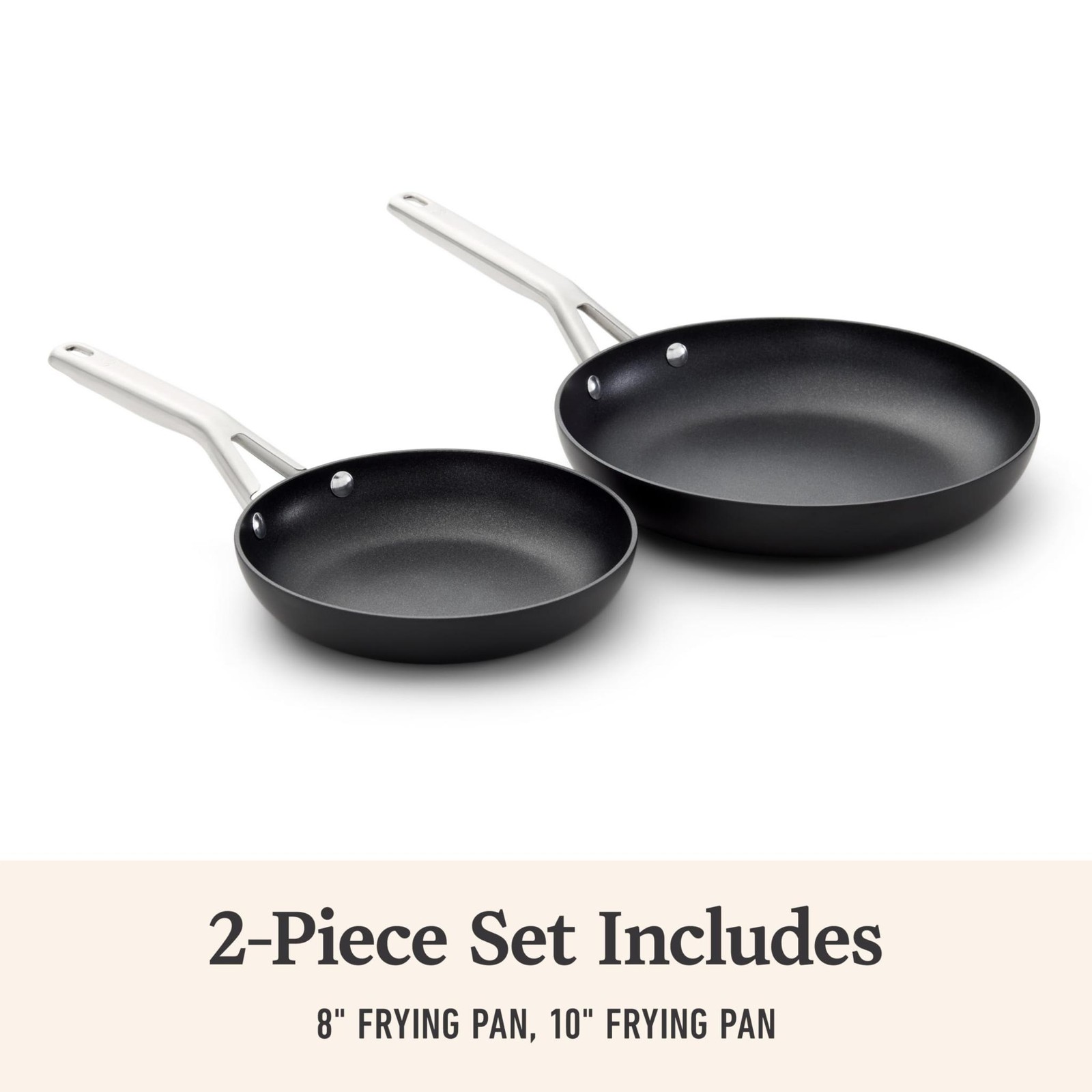 Calphalon® Hard-Anodized Nonstick 8″ and 10″ Frying Pan Set