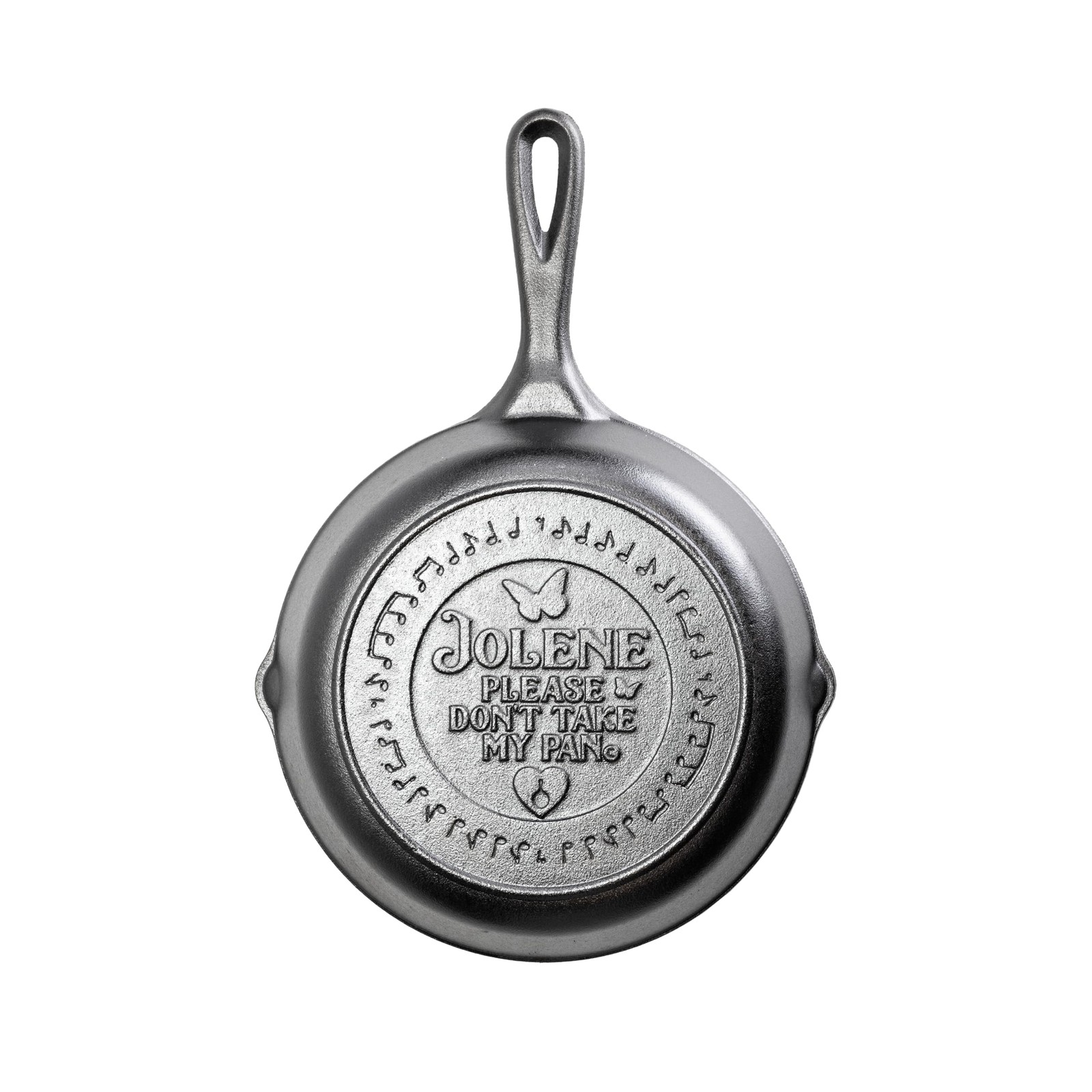 Lodge Dolly Parton Jolene Cast Iron Skillet Collectible Frying Pan with Sign…