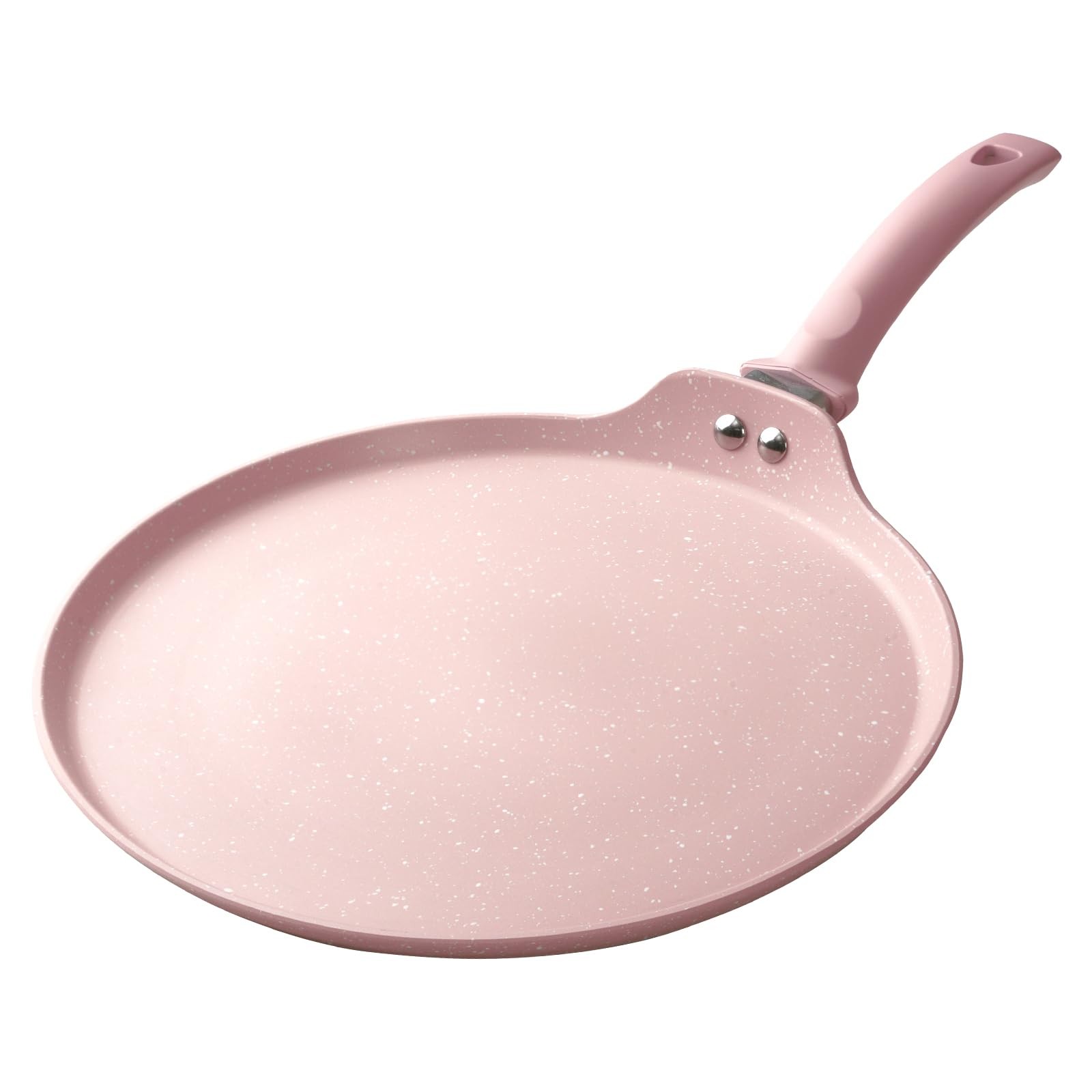 Innerwell Nonstick Crepe Pan, Granite Coating Flat Skillet Dosa Tawa Tortilla…
