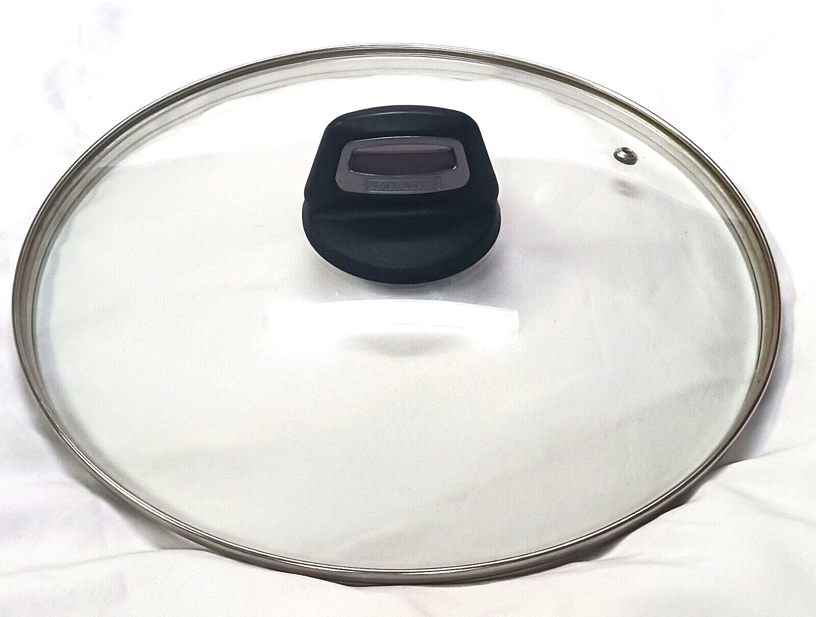 BLACK AND DECKER GLASS COVER STEAM 10 3/4 INSIDE RIM & 11.25″ OUTTER RIM