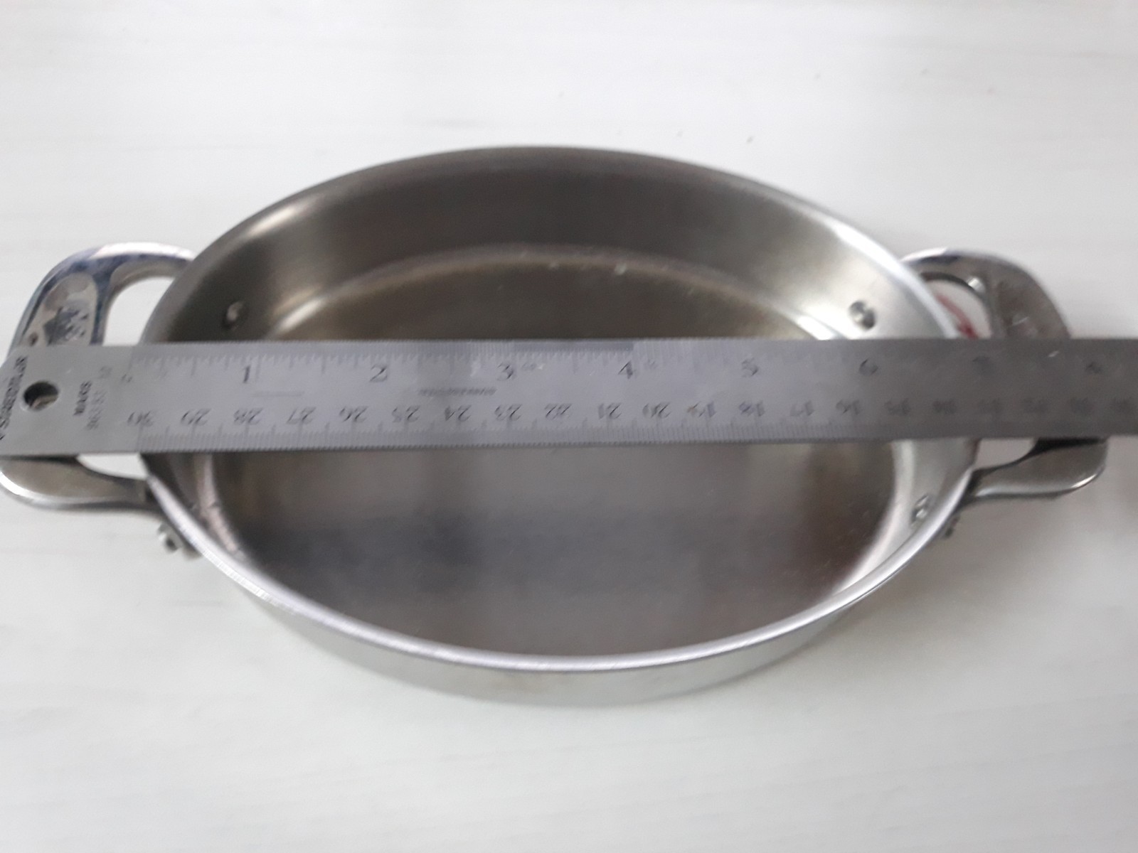 All-Clad 7-inch Stainless Steel Oval Baker