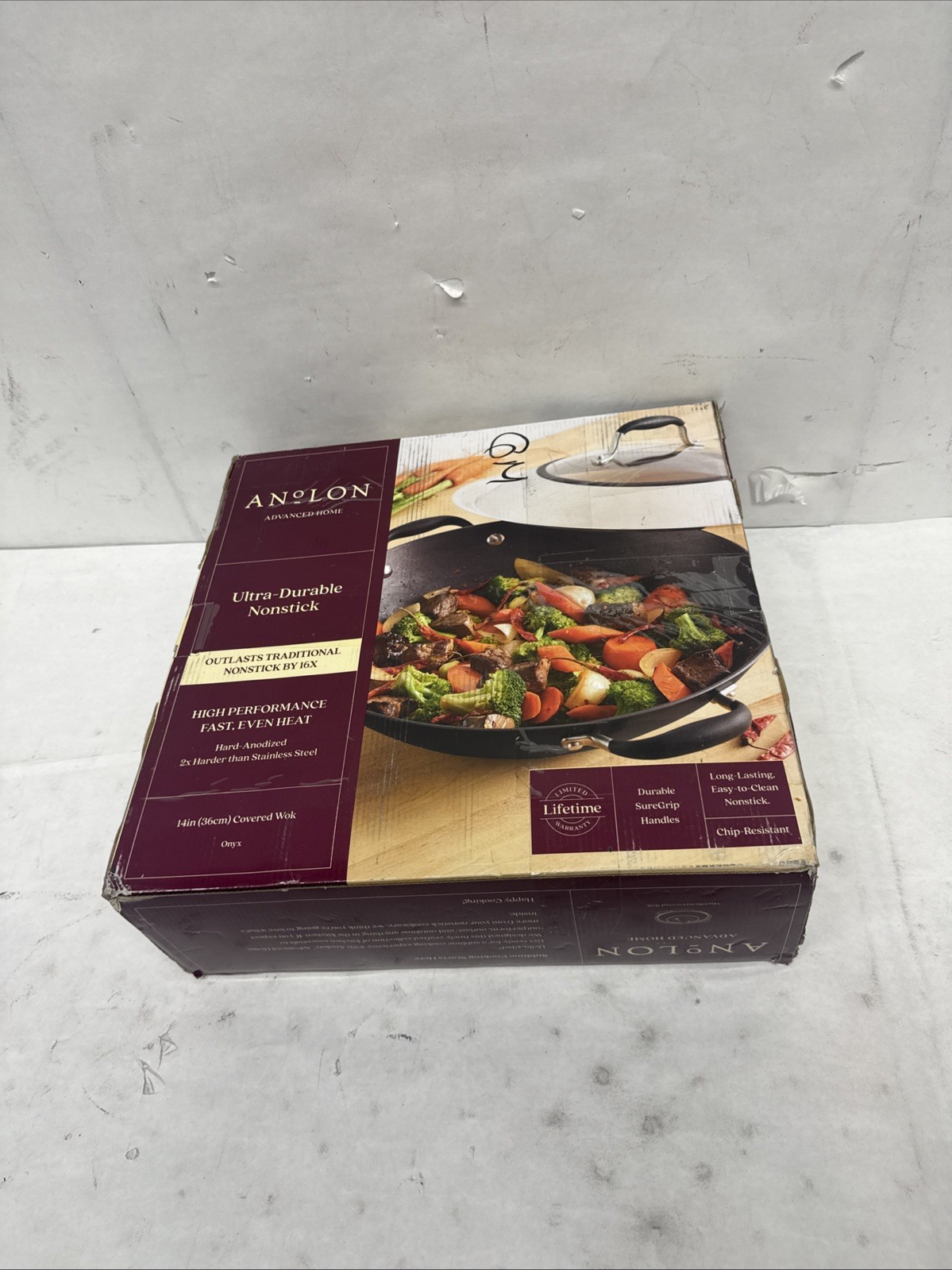 New Anolon Advanced Home Hard-Anodized Nonstick 3-Pc. Cookware Set