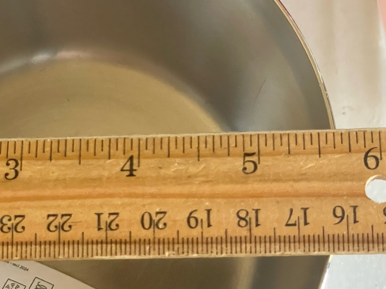 BARAZZONI STAINLESS STEEL CONICAL PAN 14 CM (5,6”) ITALY