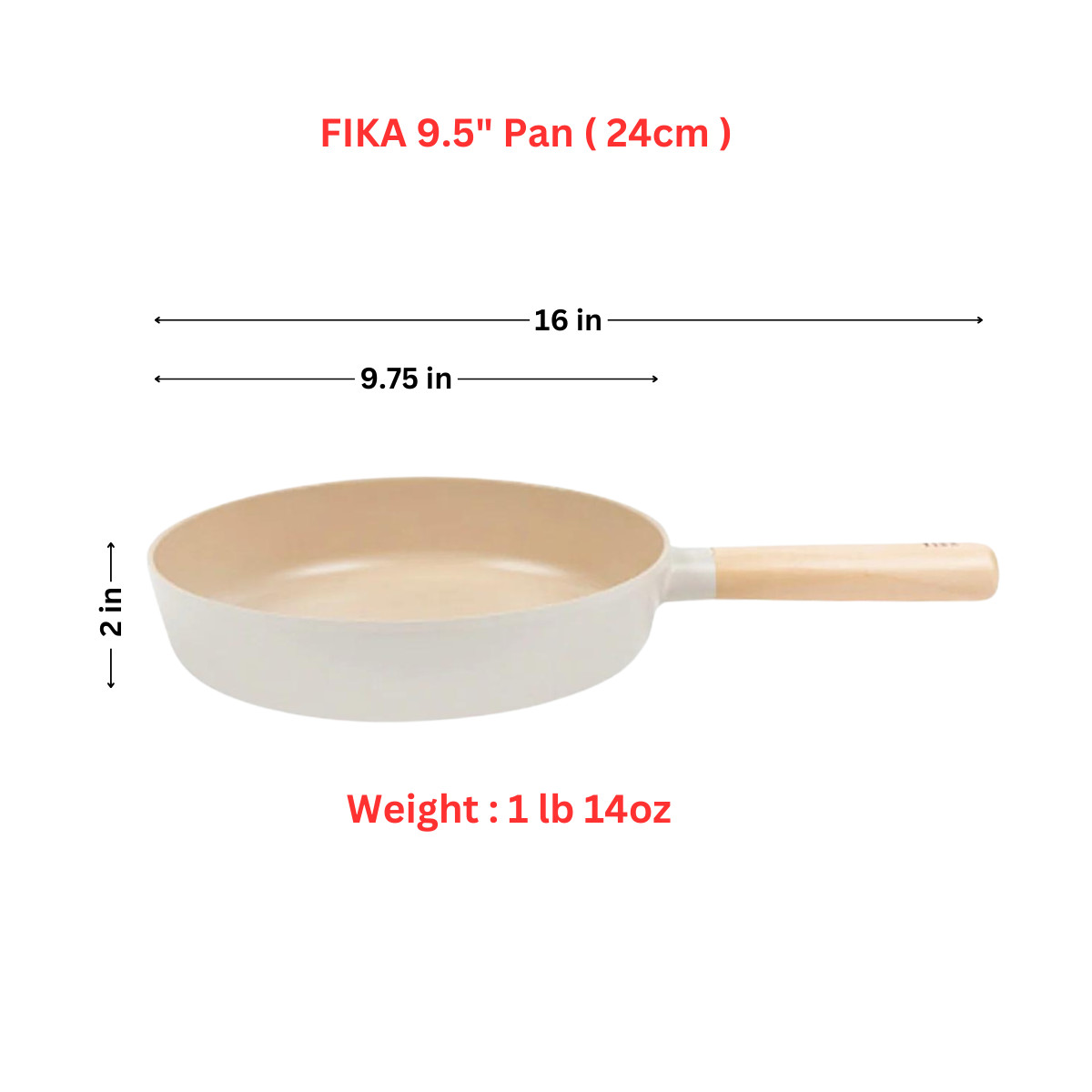 NEOFLAM FIKA Nonstick 9 pcs Kitchen Cookware Set, Stock Pots with Lids and Pans