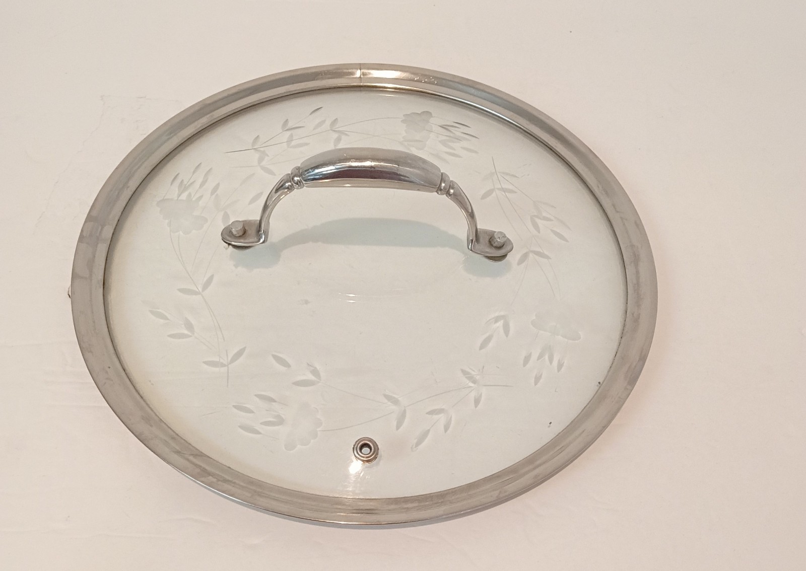 Princess House Heritage Tri-Ply Stainless Steel 8 qt Bell Shape Stockpot W/Lid.