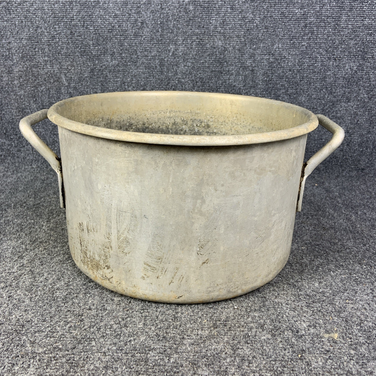 Heavy Duty Cast Aluminum Stock Pot 7 5/8″ High X 13″ Diameter Overall Commercial