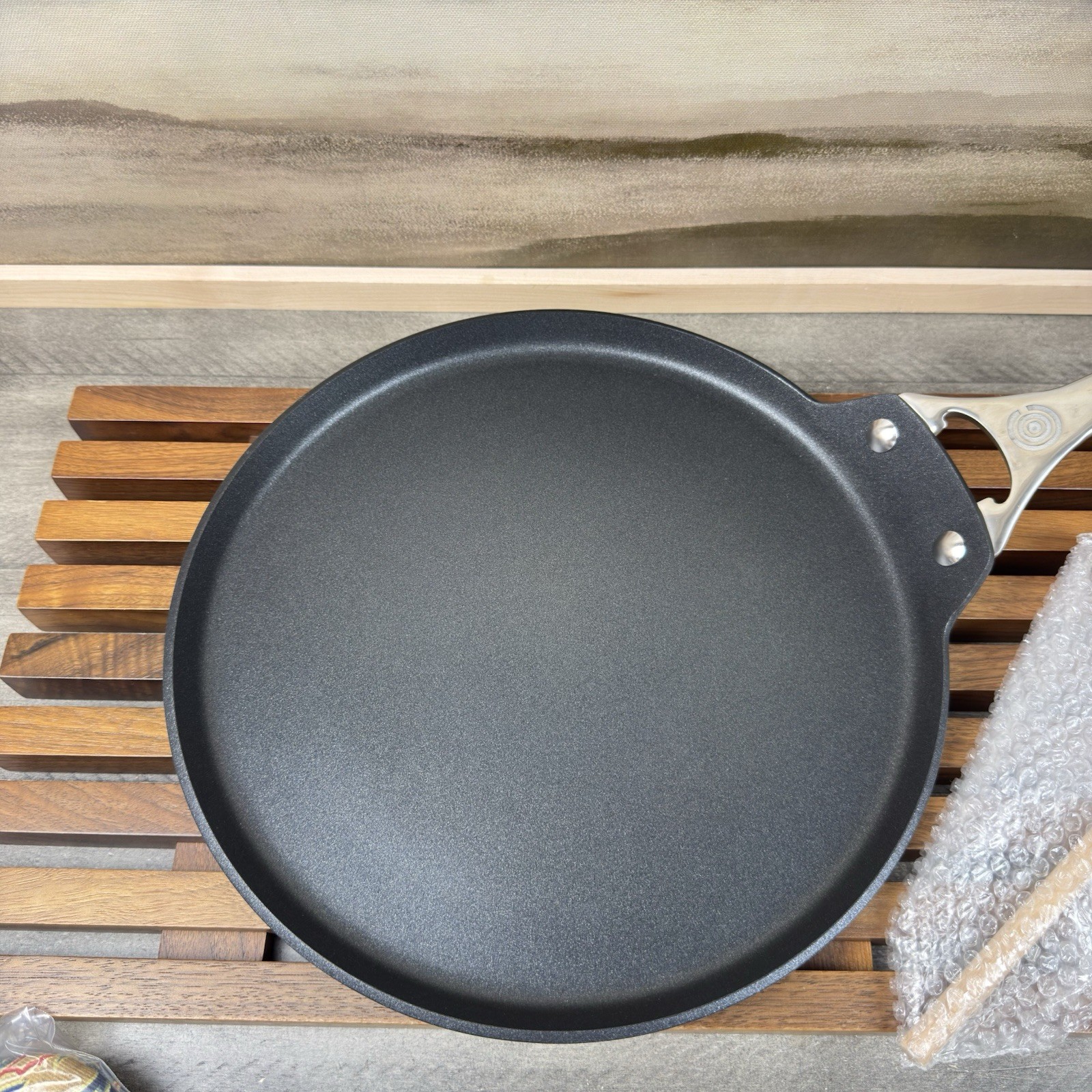 Williams Sonoma Le Creuset Toughened Nonstick PRO Crepe Pan 11” Scuffed Read