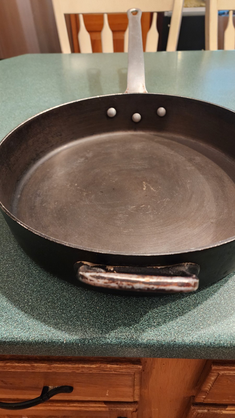 Magnalite Professional GHC 14 in DEEP Skillet/Sauté PAN Helper Handle Heavy