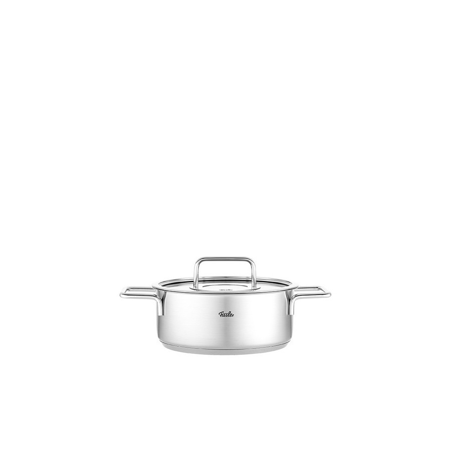 Fissler Pure Collection – Casserole with glass lid 24 cm
