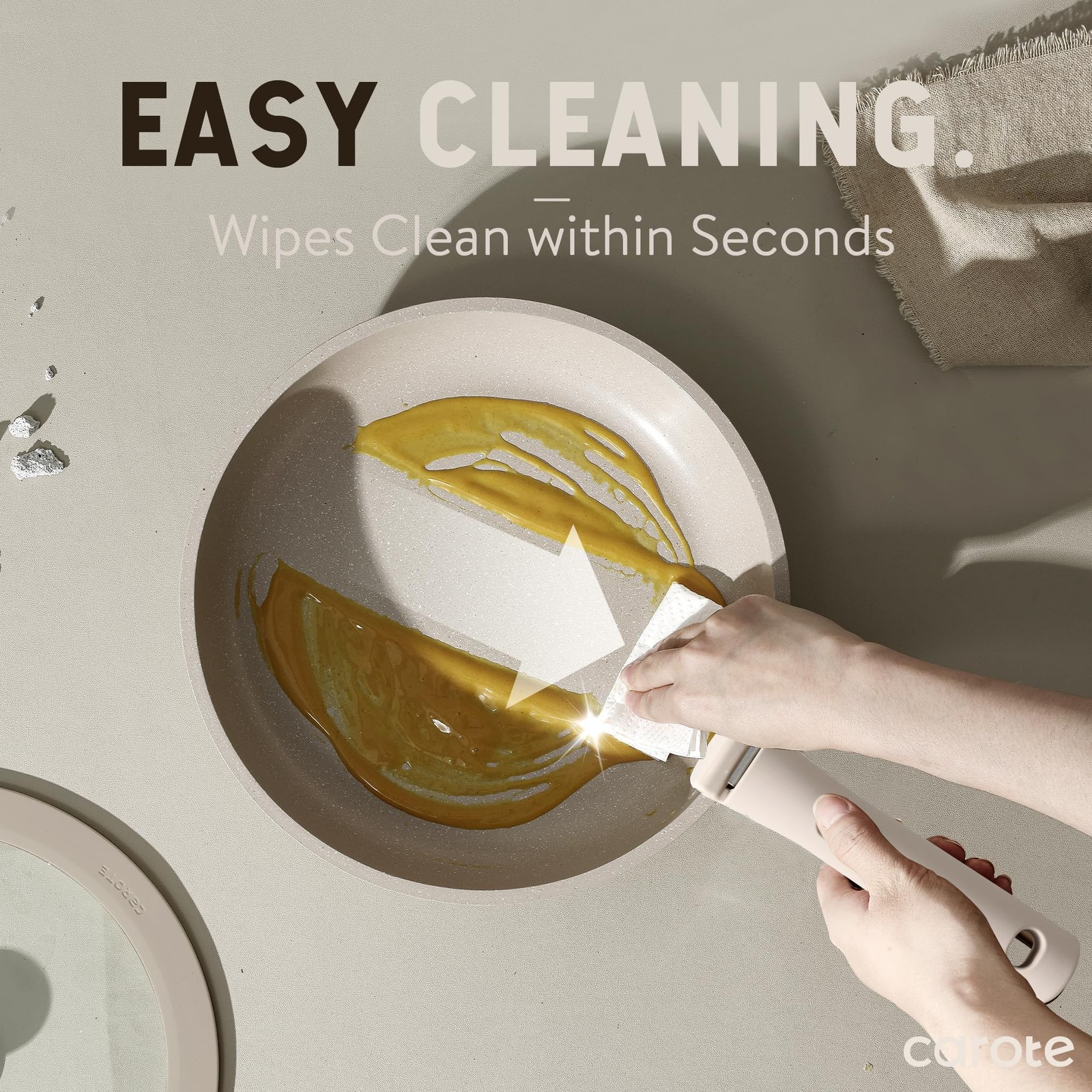 19pcs Pots and Pans Set Non Stick, Nonstick Cookware Set Detachable Handle, I…