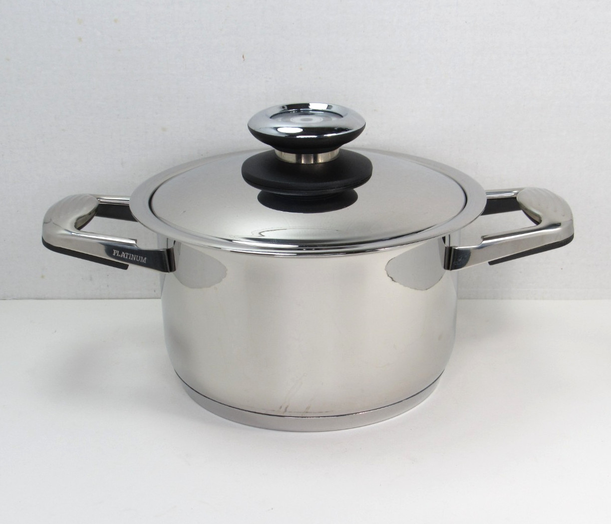 Platinum Professional Cookware System Titanium 24 Elements 4 Qt Pot T304S + Lid