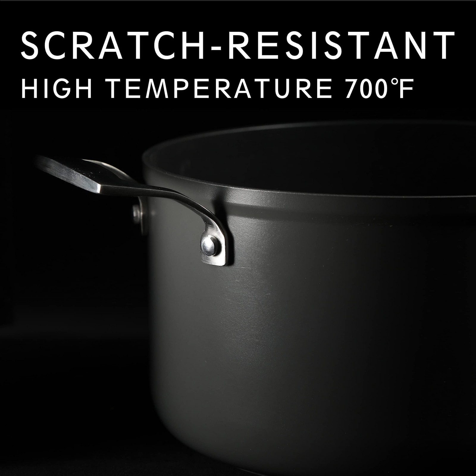 12 1/2 Inch Non Stick Frying Pan With Lidtitanium And Ceramic Nonstick Large Ski
