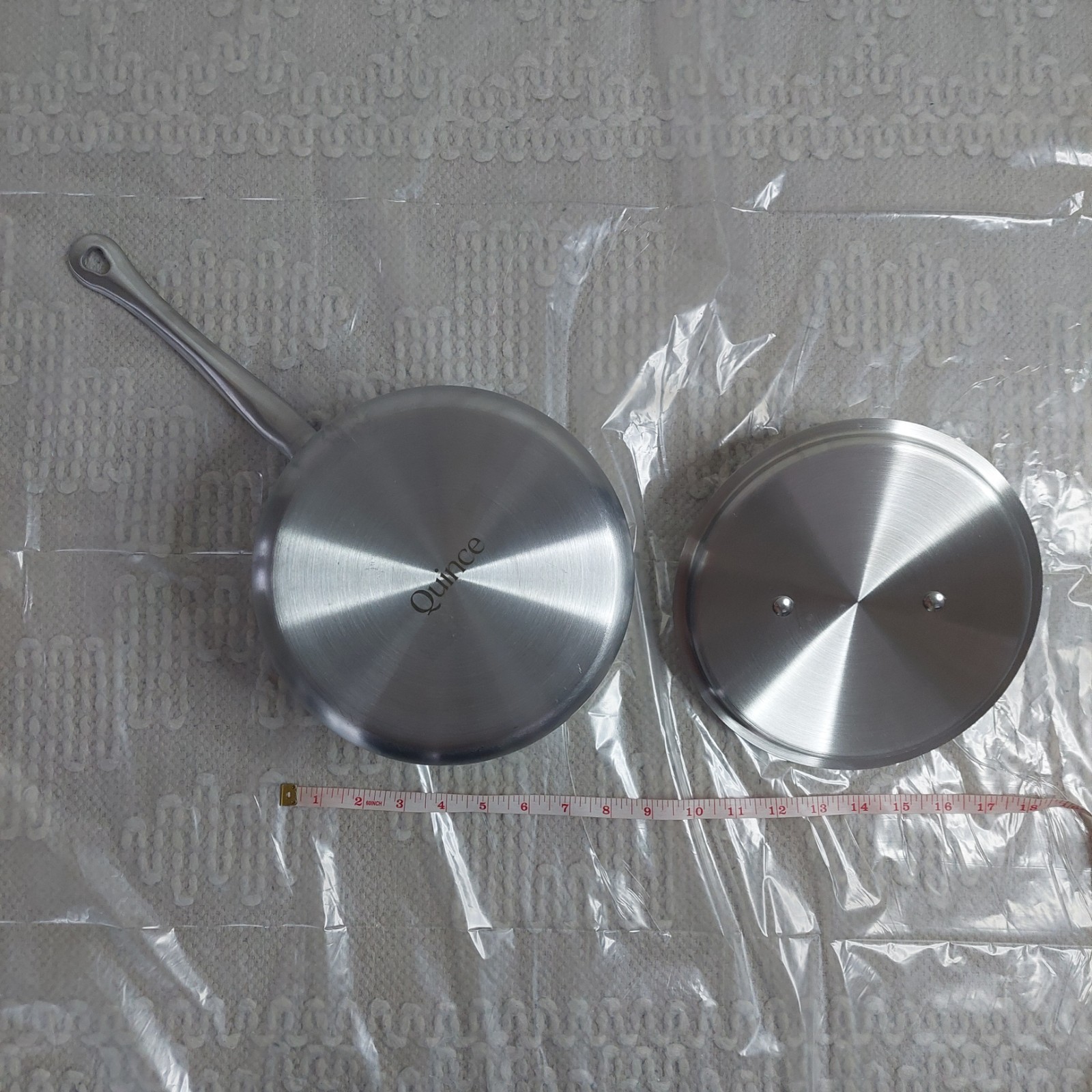 NWOT! Quince 8 Piece Set- 5ply Stainless Steel Non-Toxic Cookware! (SE)