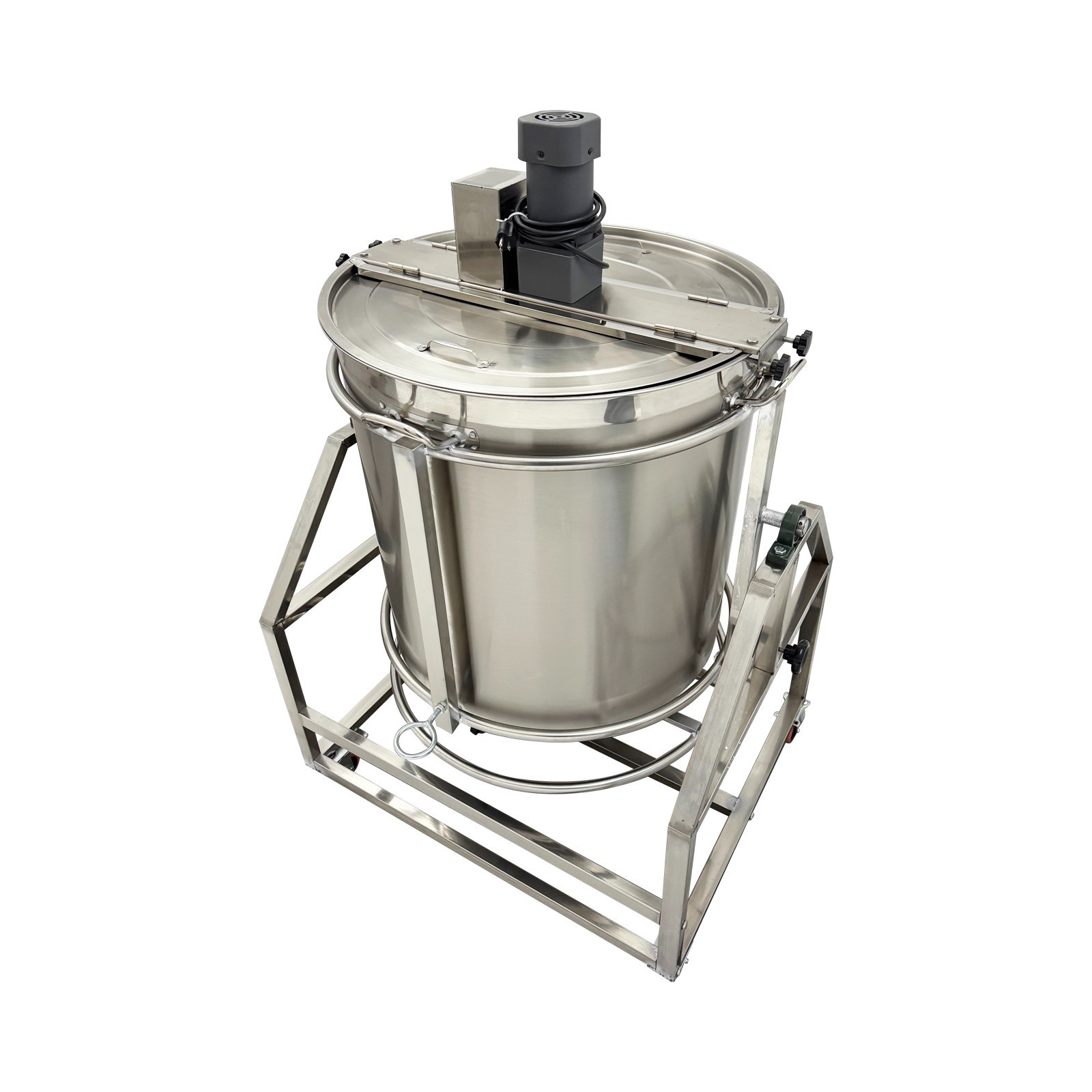 98L Natural Gas Heating Automatic Hot Pot Base Seasoning Pot Stir-frying Machine