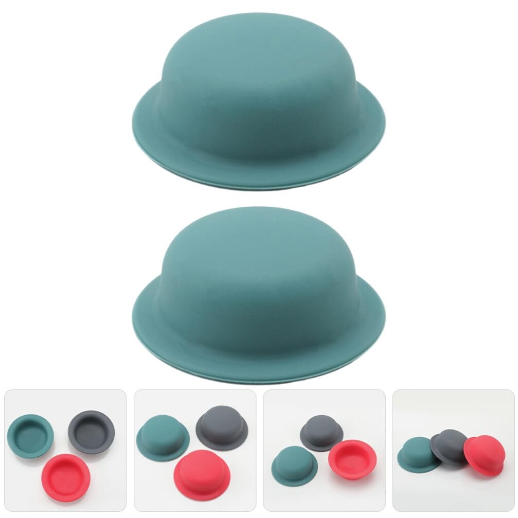 2Pcs Silicone Pot Lid Knob Covers Anti-Scalding Heat Resistant Pot Handle Gri…