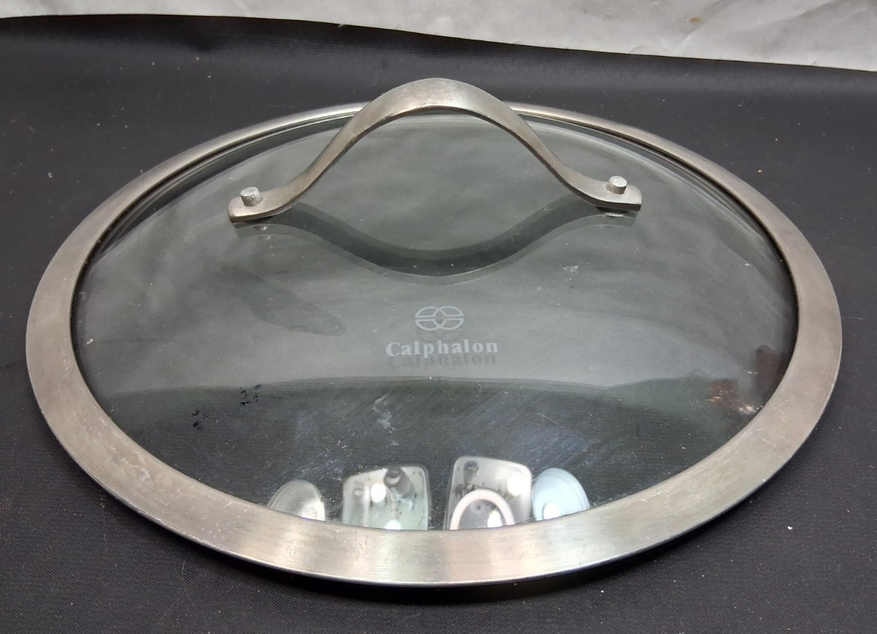 Calphalon Lid Replacement Glass Pan Lid 10.25″ Outer 9.75″ Inner