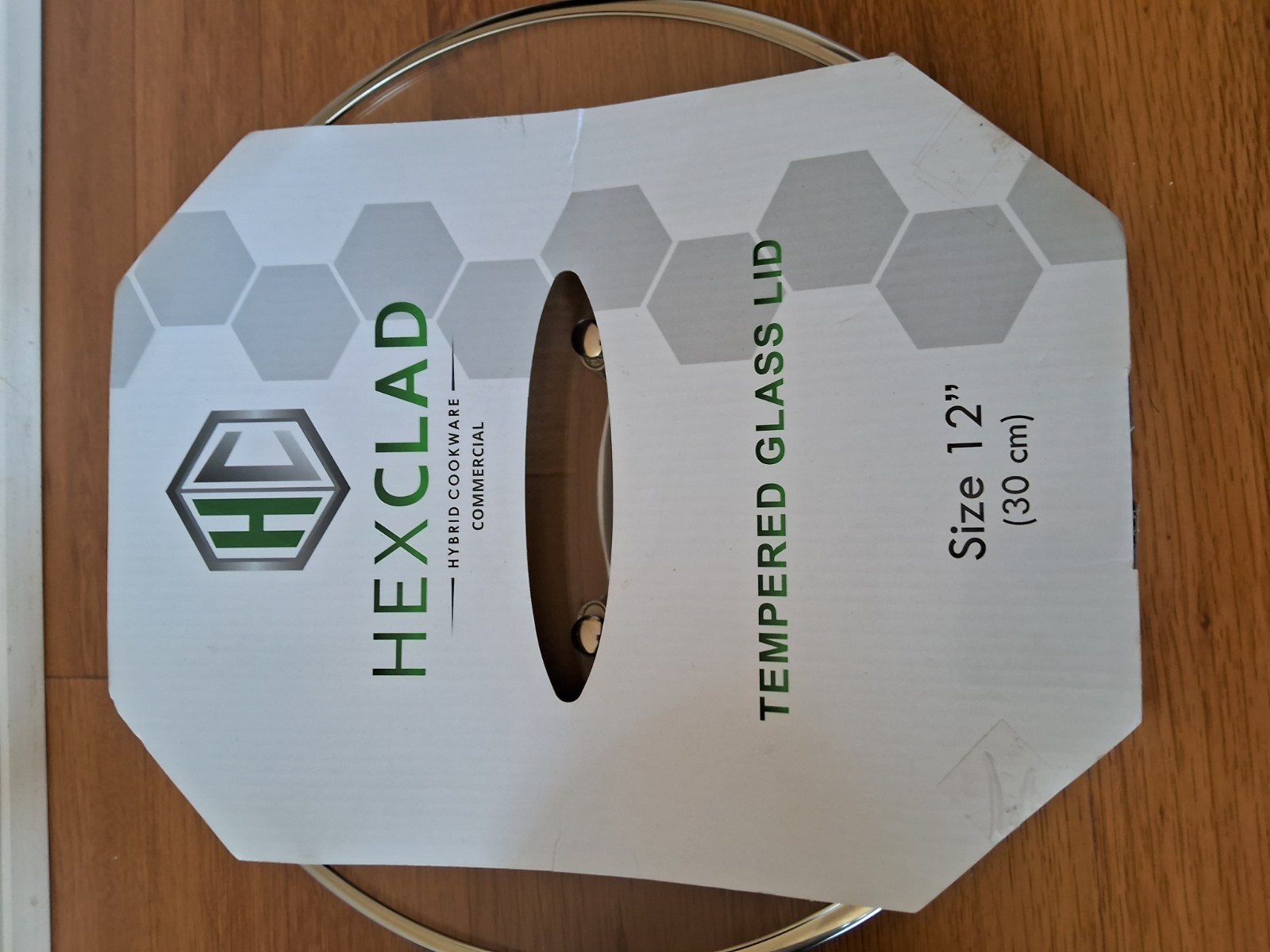 HEXCLAD 12-Inch Frying Pan w/LID-BAG-FREE PUSH WHISK No Box BRAND NEW