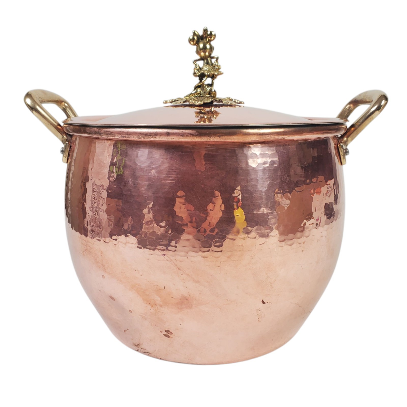Ruffoni Copper Stockpot 12.25qt With Disney Minnie Mouse Lid – Dent / Read