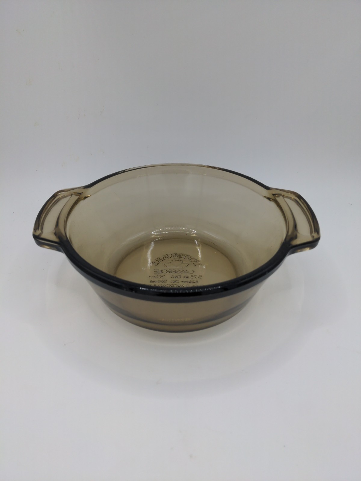 Vintage Lovenware 20oz 500mL Casserole Baking Dish Bowl 1036 Smoke Color 5.7”Dia