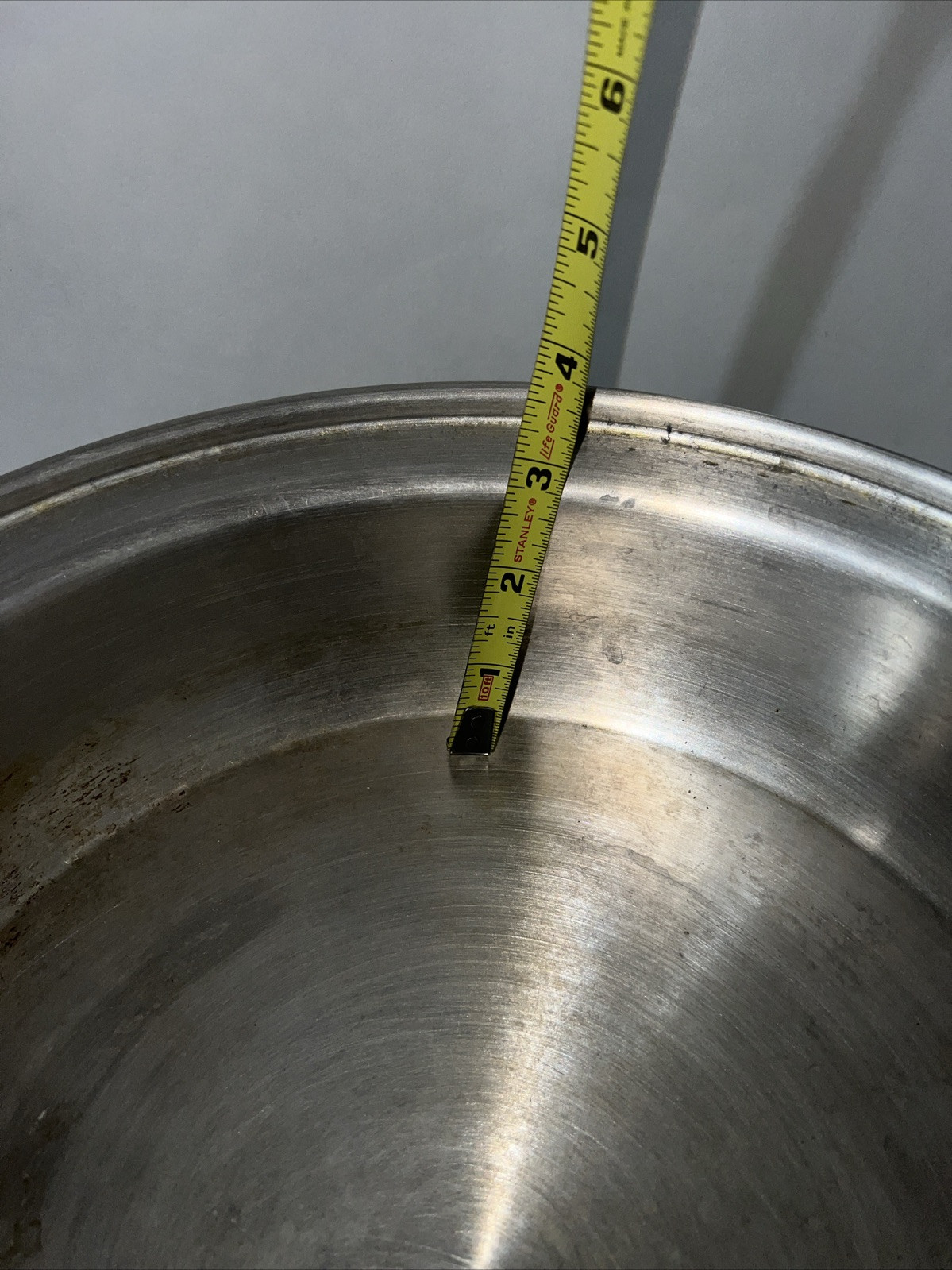 Five Ply304surgical Stainless steel the Deep Pan Skillet with Pressure handle