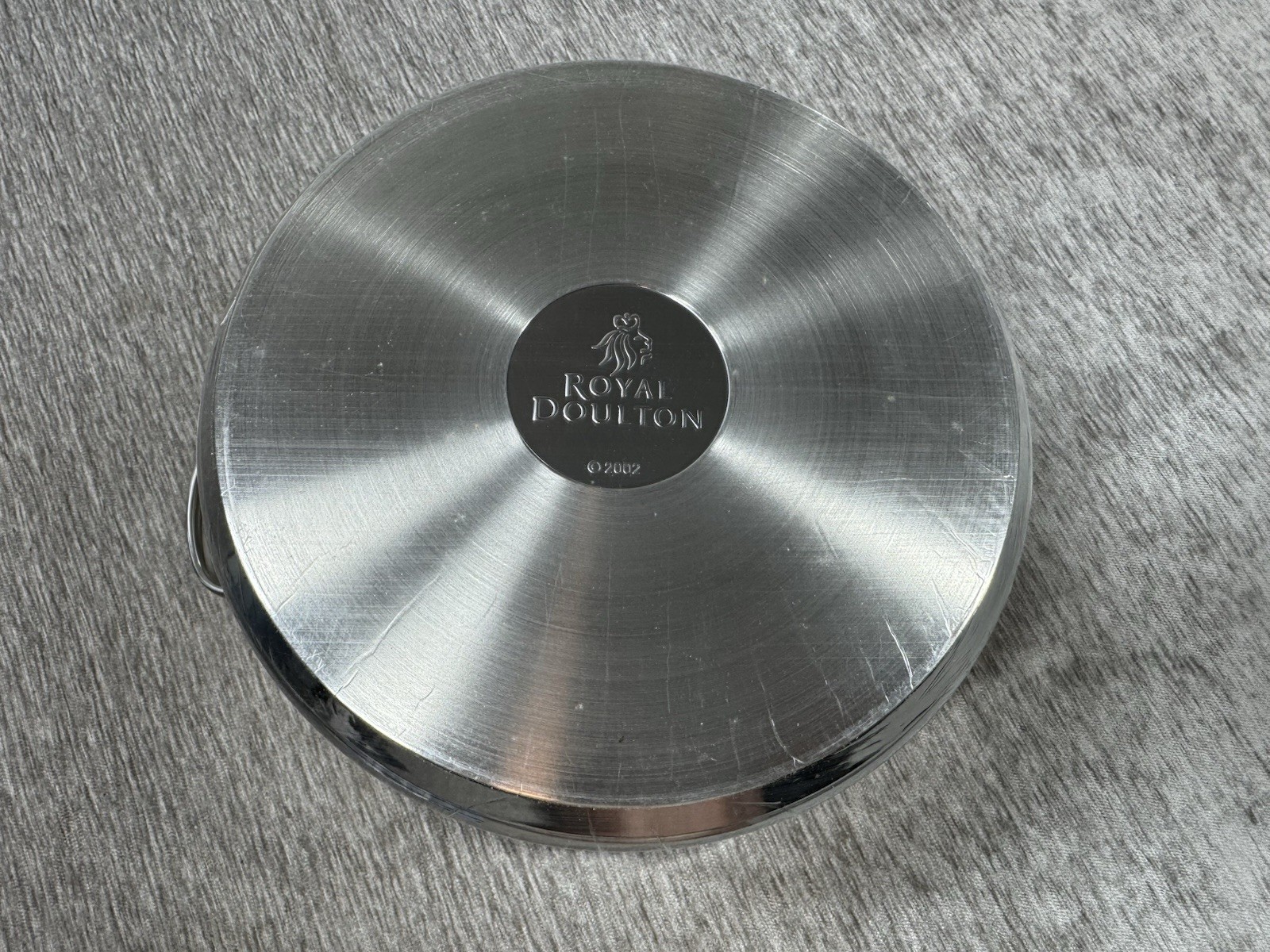 Royal Doulton Professional Cookware Casserole w Lid 5qt Stainless Unused READ