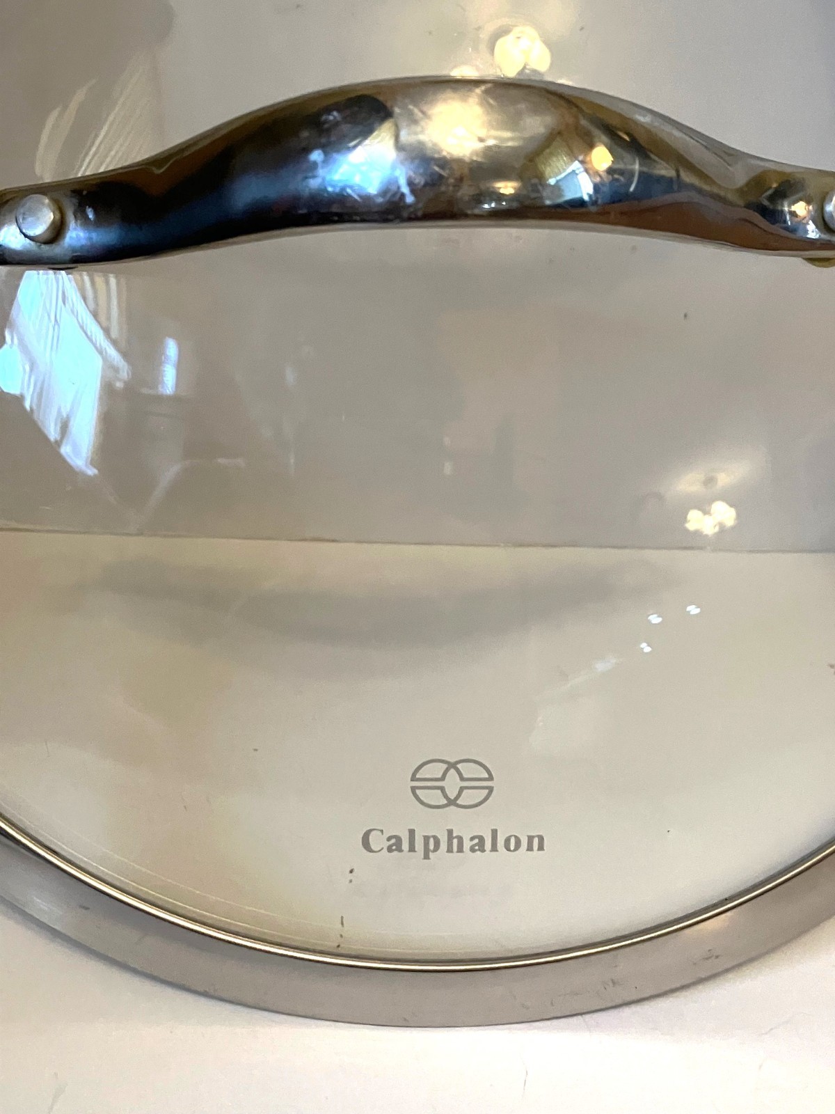 Calphalon Replacement Pan Cover Tempered Glass & Stainless Steel Pot Lid 10.5″W