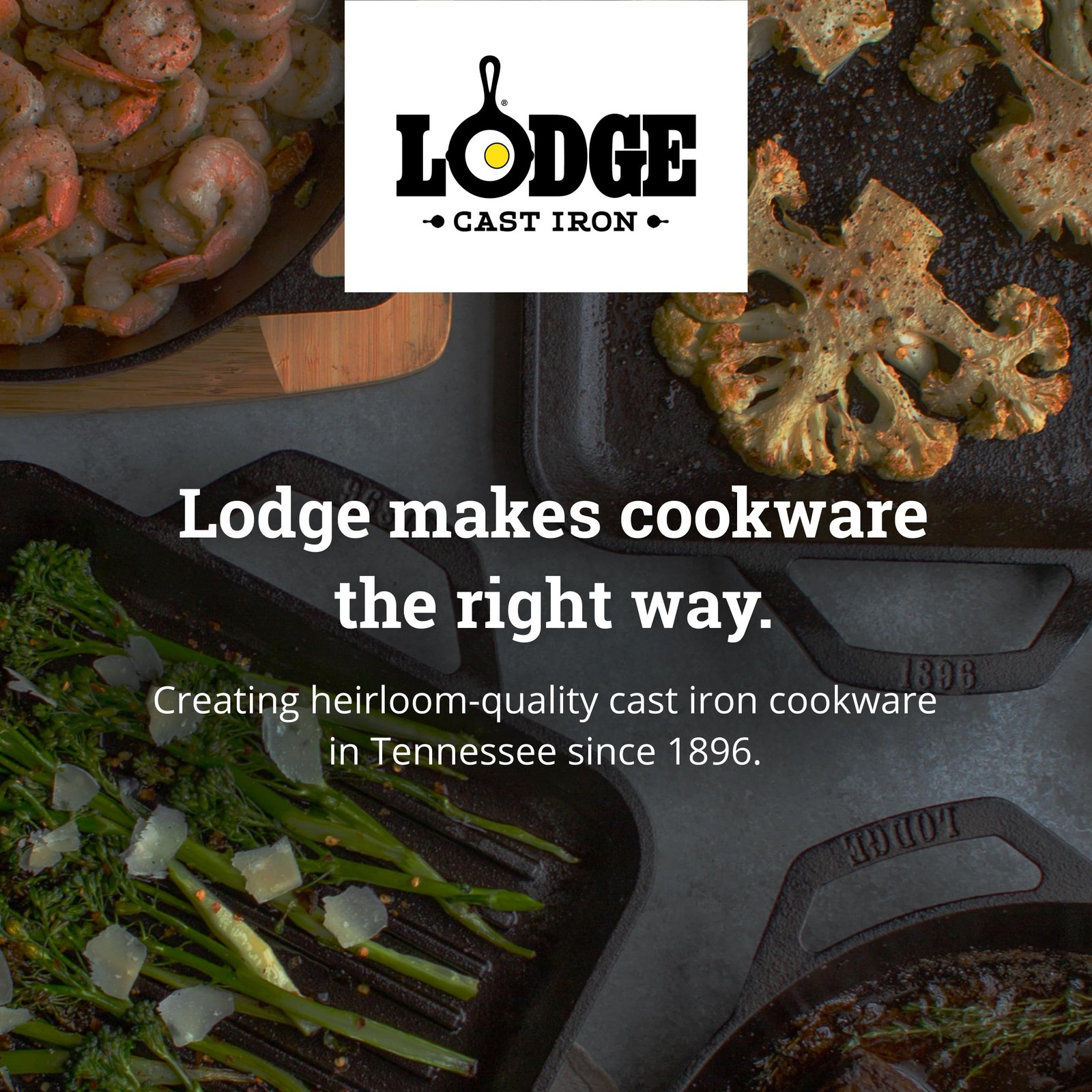 Lodge 12.5 X 8 Inch Enamel Cast Iron Grill Pan – – Use In The Oven On
