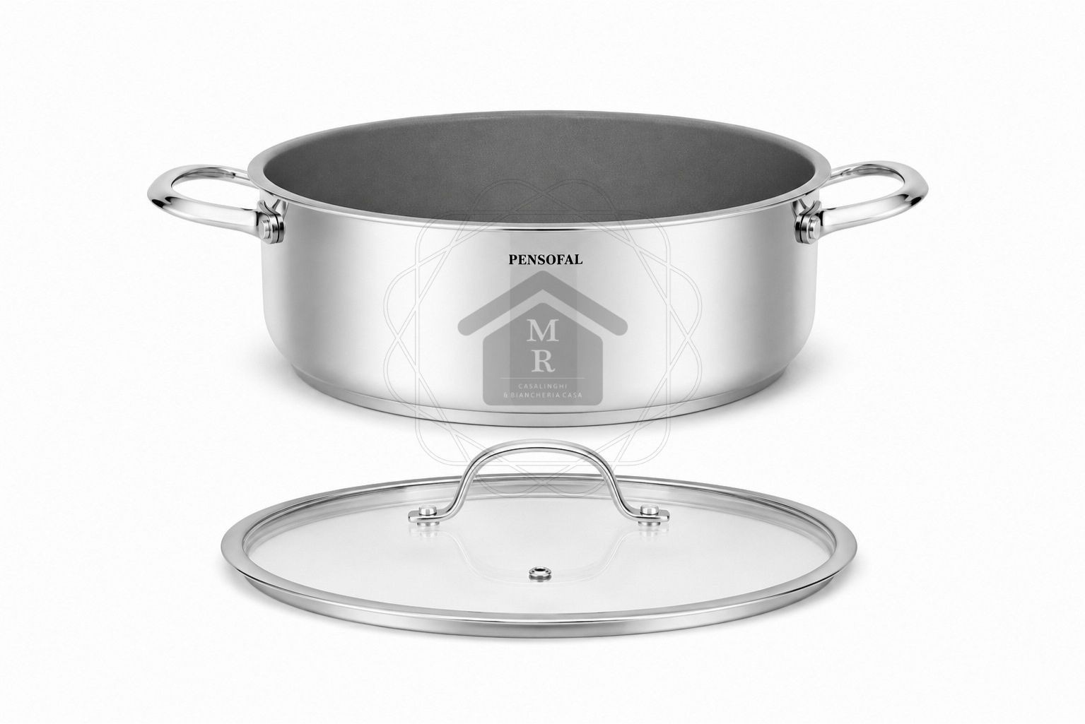 Pensofal New Era Ceramic Non-stick Stainless Steel Lid Pan