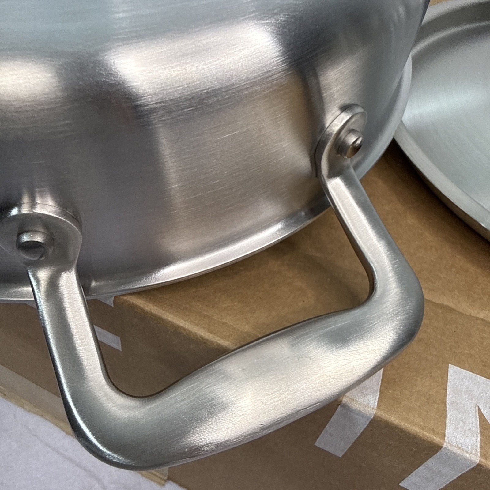 Made In 3.5 Quart Stainless Steel Saute Pan with Lid – All 5 Ply Clad NEW
