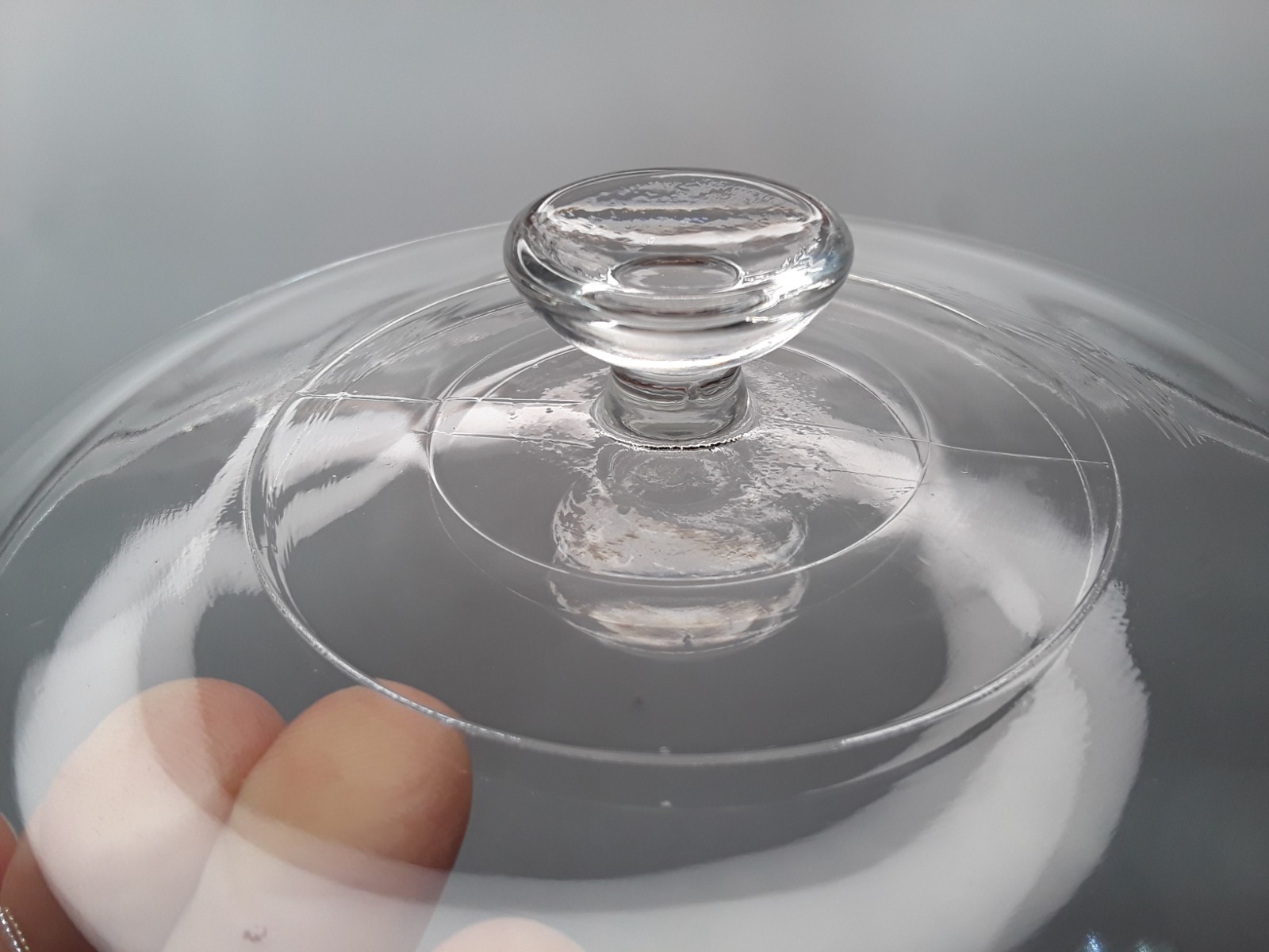 Pyrex Clear ~ 7 7/8″ Clear #623-C Replacement for Crock Pot or Other LID ONLY
