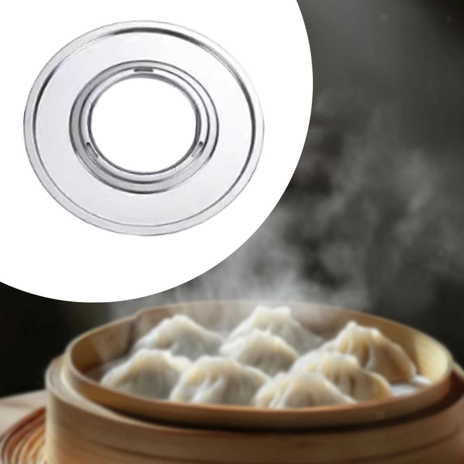 Steaming Ring Fits 5.1 to 8inch Bamboo Steamer Baskets Stainless Steel Steamer