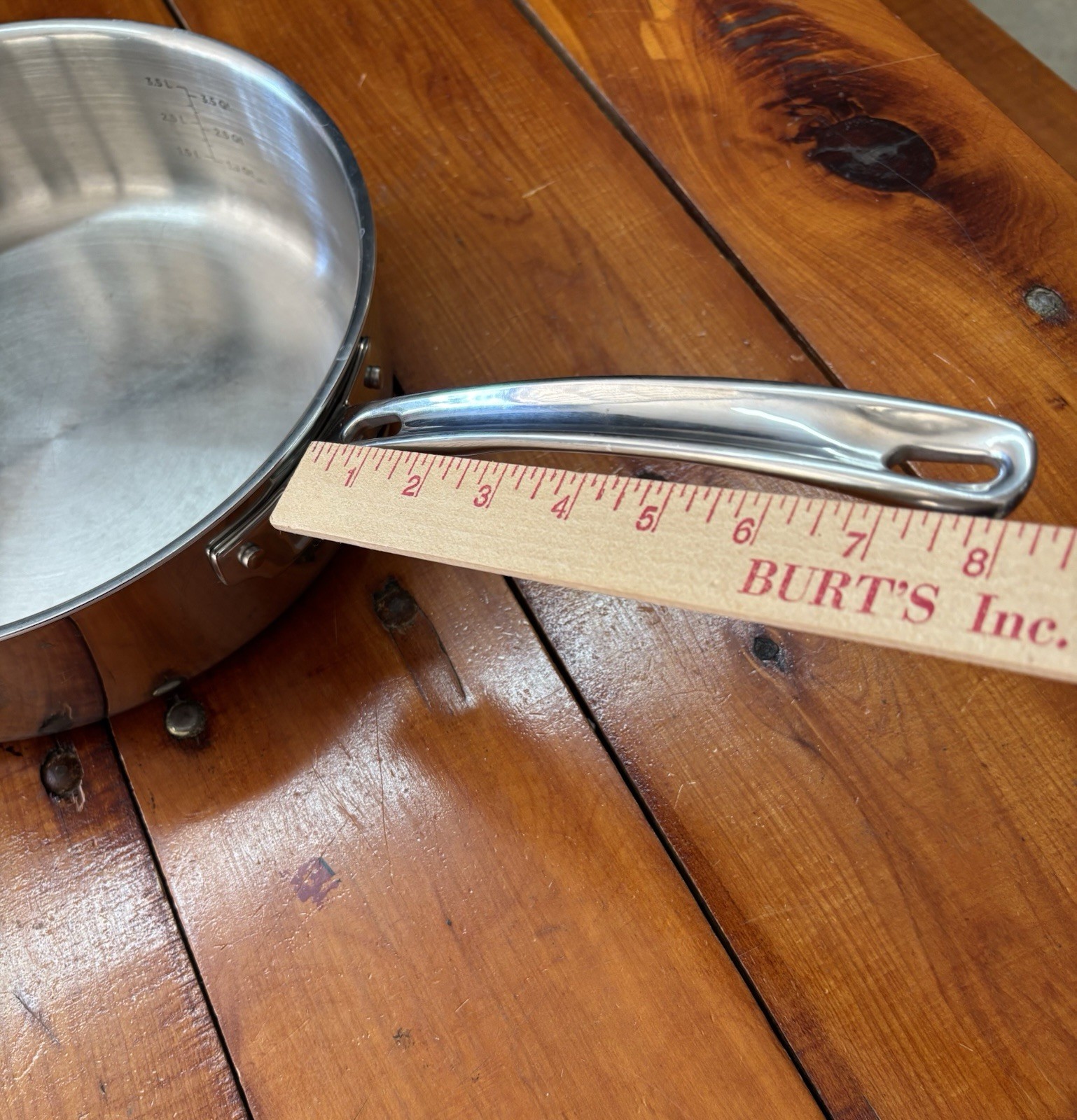 Viking Contemporary 3-Ply Frying Pan, 12 Inch Stainless Steel Kitchen Cookware,