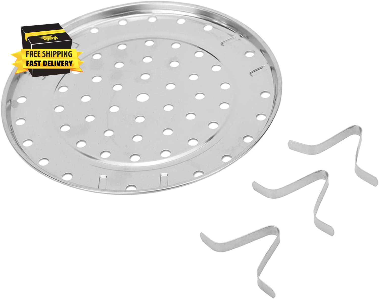 Steamer Rack, Stainless Steel Steaming Rack Stock Pot Steam Tray Canner Canning