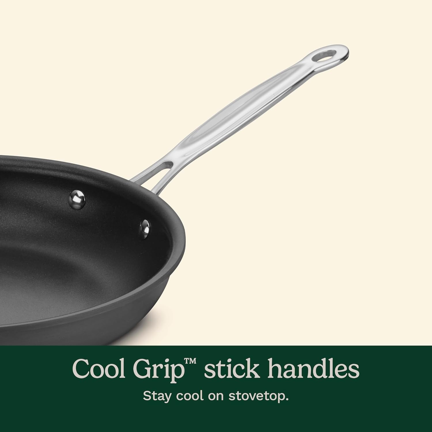 Cuisinart 17-Piece Cookware Set, Chef’s Classic Nonstick Hard Anodized, 66-17
