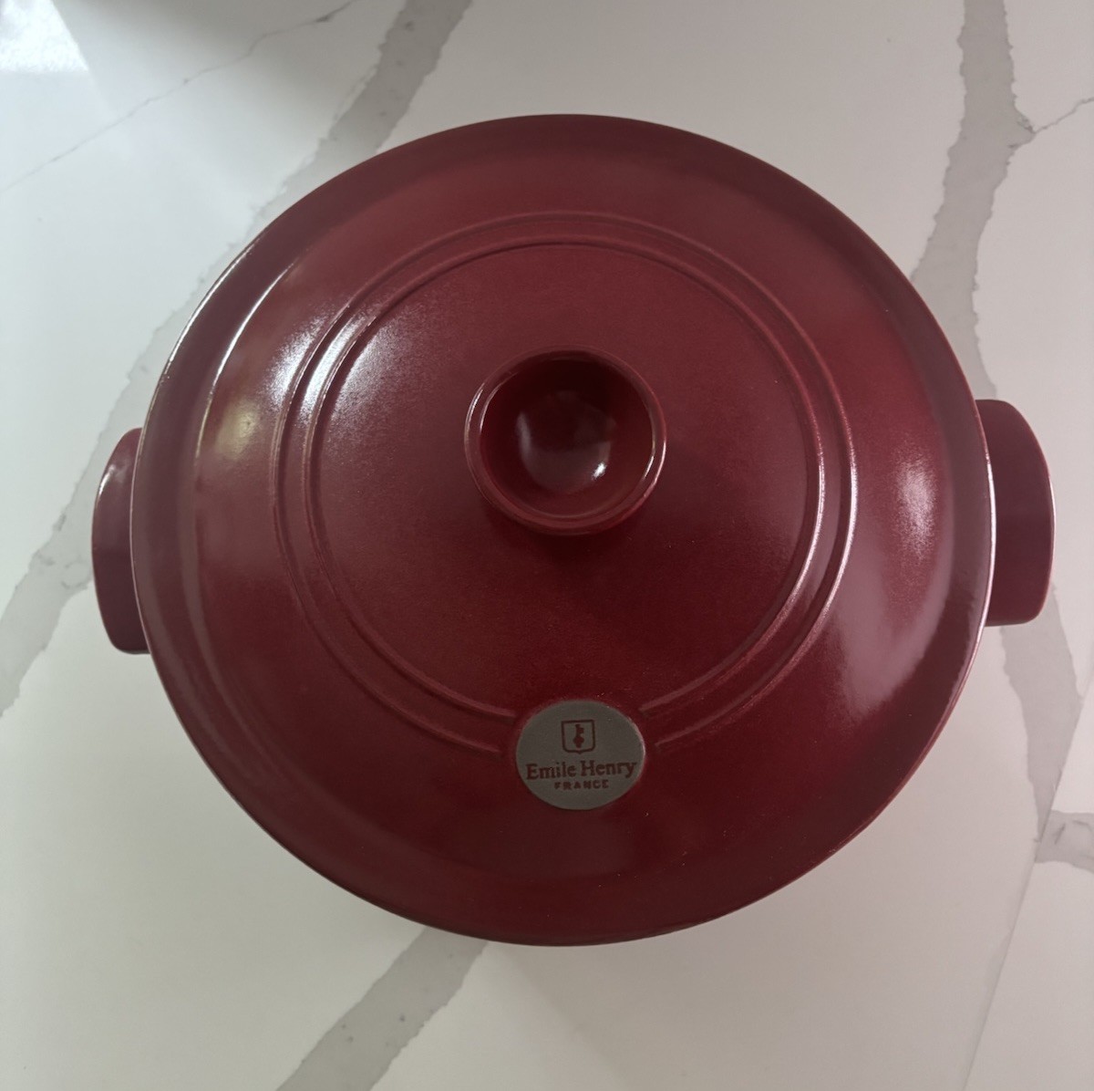 Emile Henry Red 5.5 qt Dutch Oven