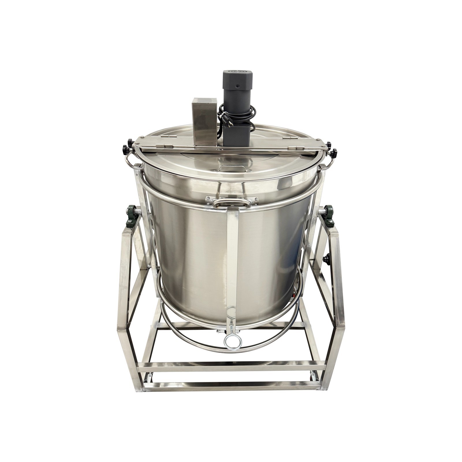 98L Natural Gas Heating Automatic Hot Pot Base Seasoning Pot Stir-frying Machine