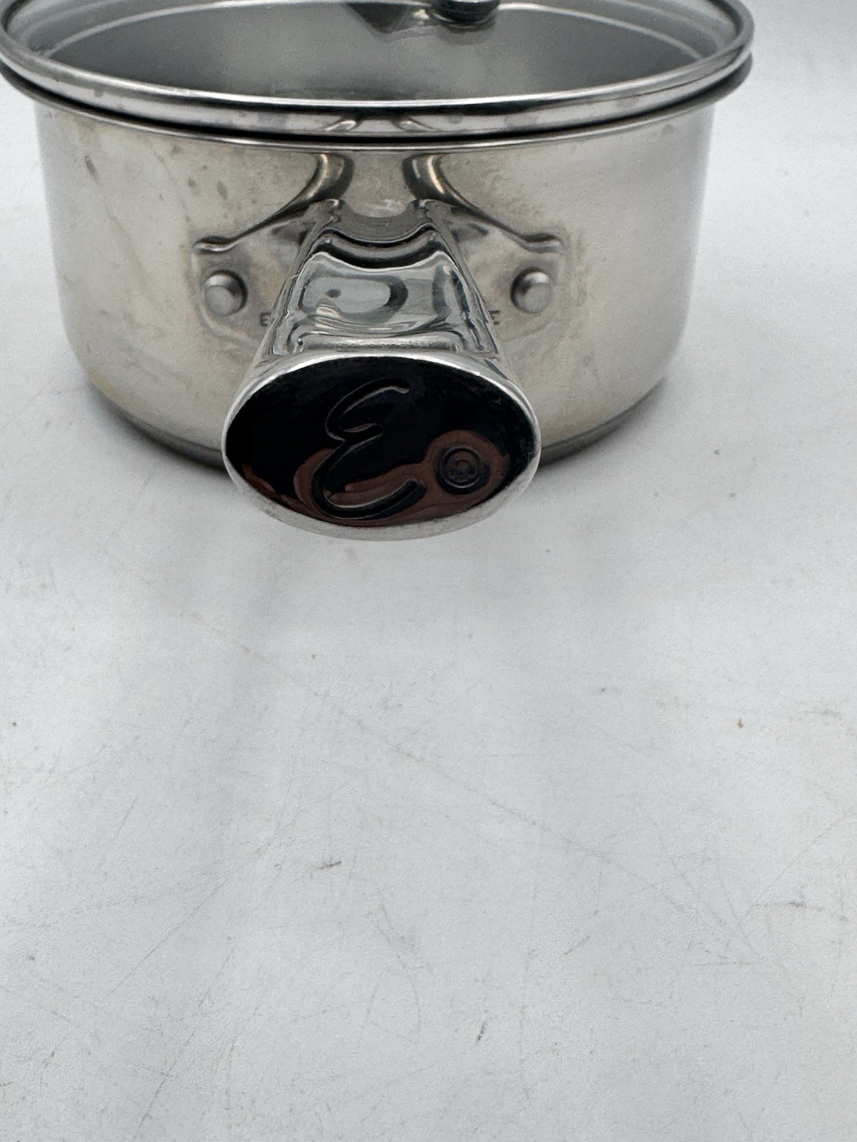 *Emeril Lagasse *1.5 Quart, 1.4 Liter Sauce Pan With Glass Lid *Stainless #2238