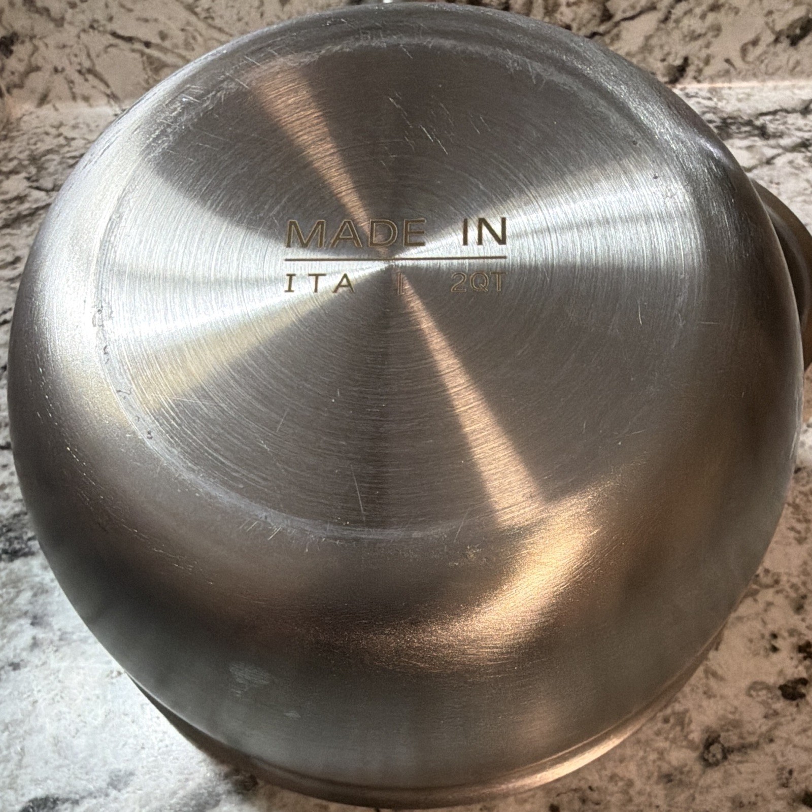 Made In | Stainless Clad 2 qt Stainless Steel Saucier | Ind/Ele/Gas w/ Lid