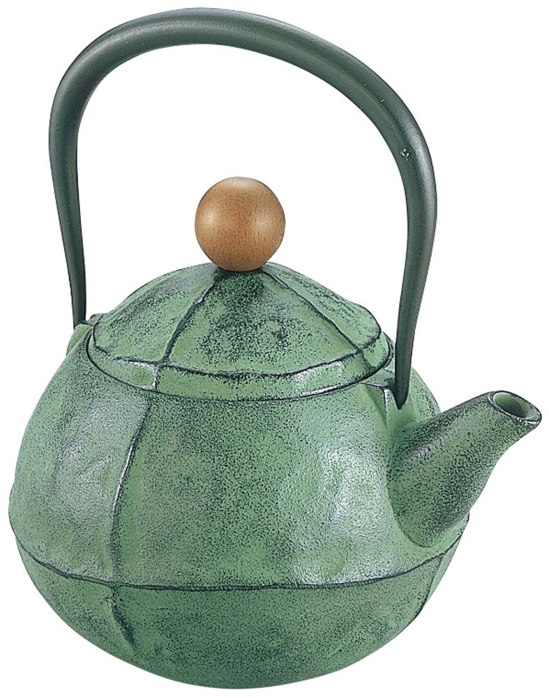 Ikenaga Iron works Iron Kettle “Kurumu” 1.0L Green φ15.0×h22.0cm