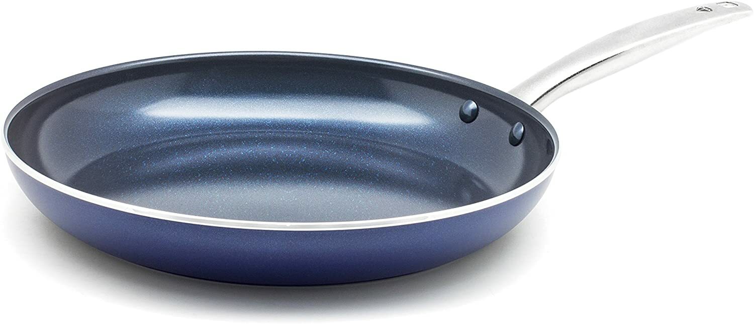 Blue Diamond Ceramic Nonstick Fry Pan 8″ 10″ 12″ Frypan Toxin free ceramic NEW