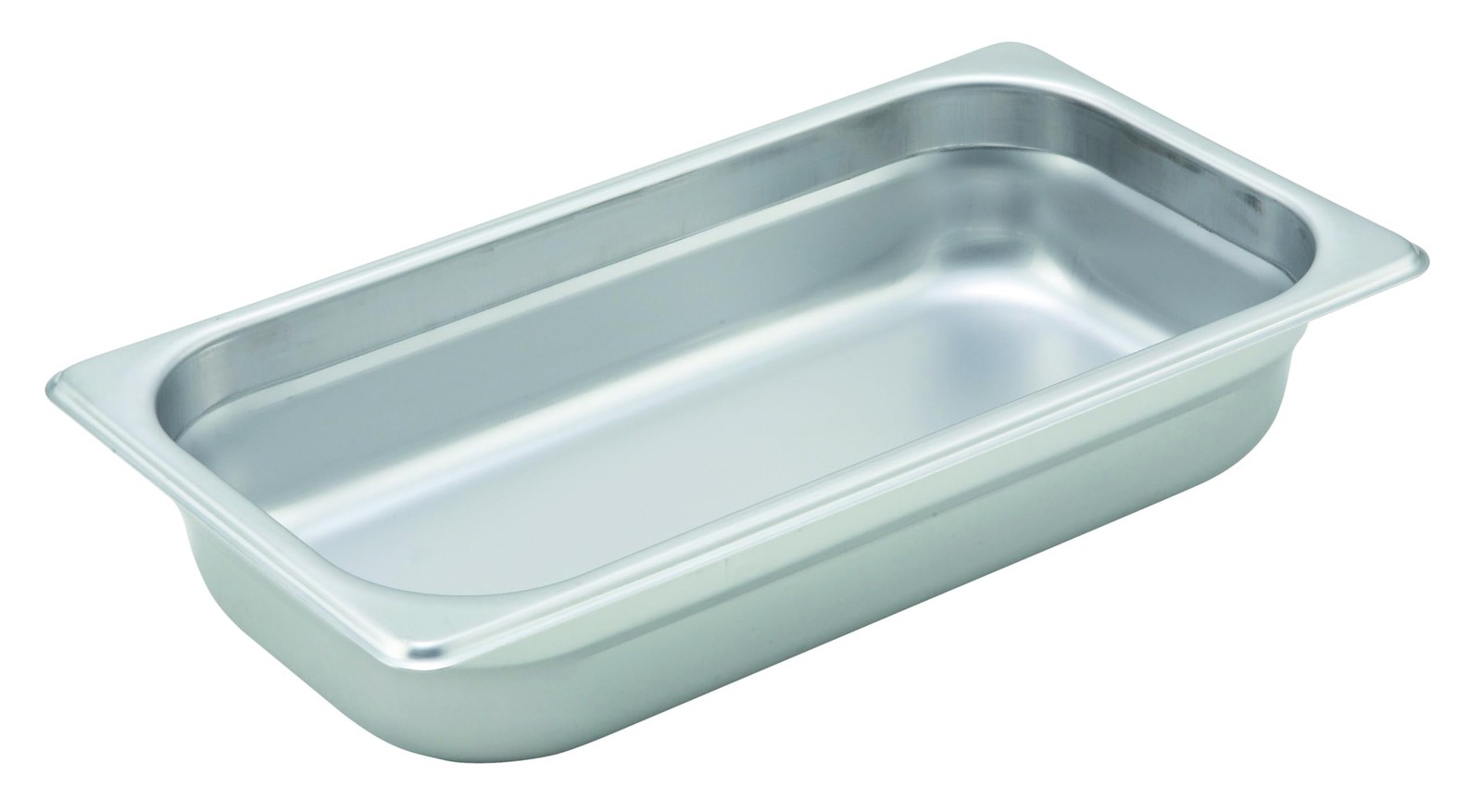 1/3 Size 2.5 Inch Deep Metal Food Steam Table Pan AntiJam 22 Gauge