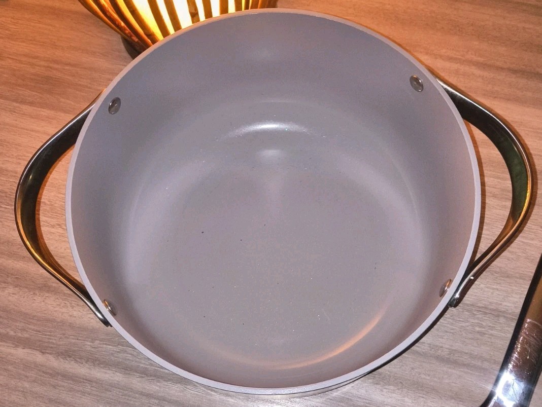 Caraway Nonstick Ceramic Cookware Set (5Piece) Pots, Pans, Lids Sage