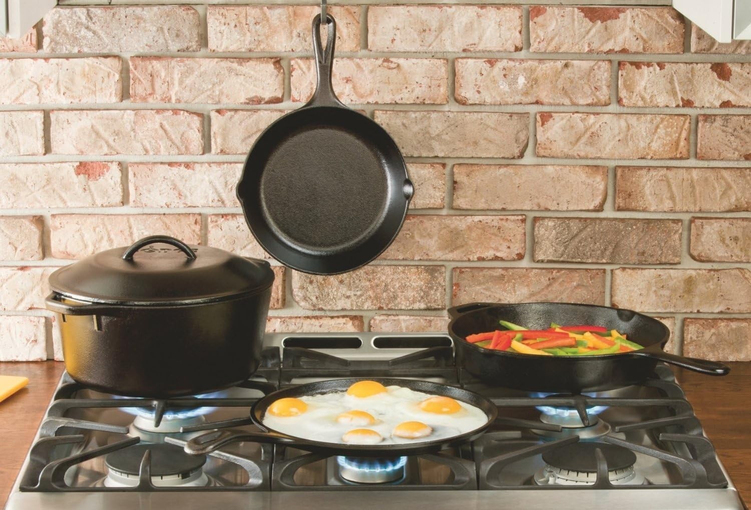 Cast Iron Griddle 8inch Round Comal Para Tortillas Flat Pan Pre Seasoned Skillet