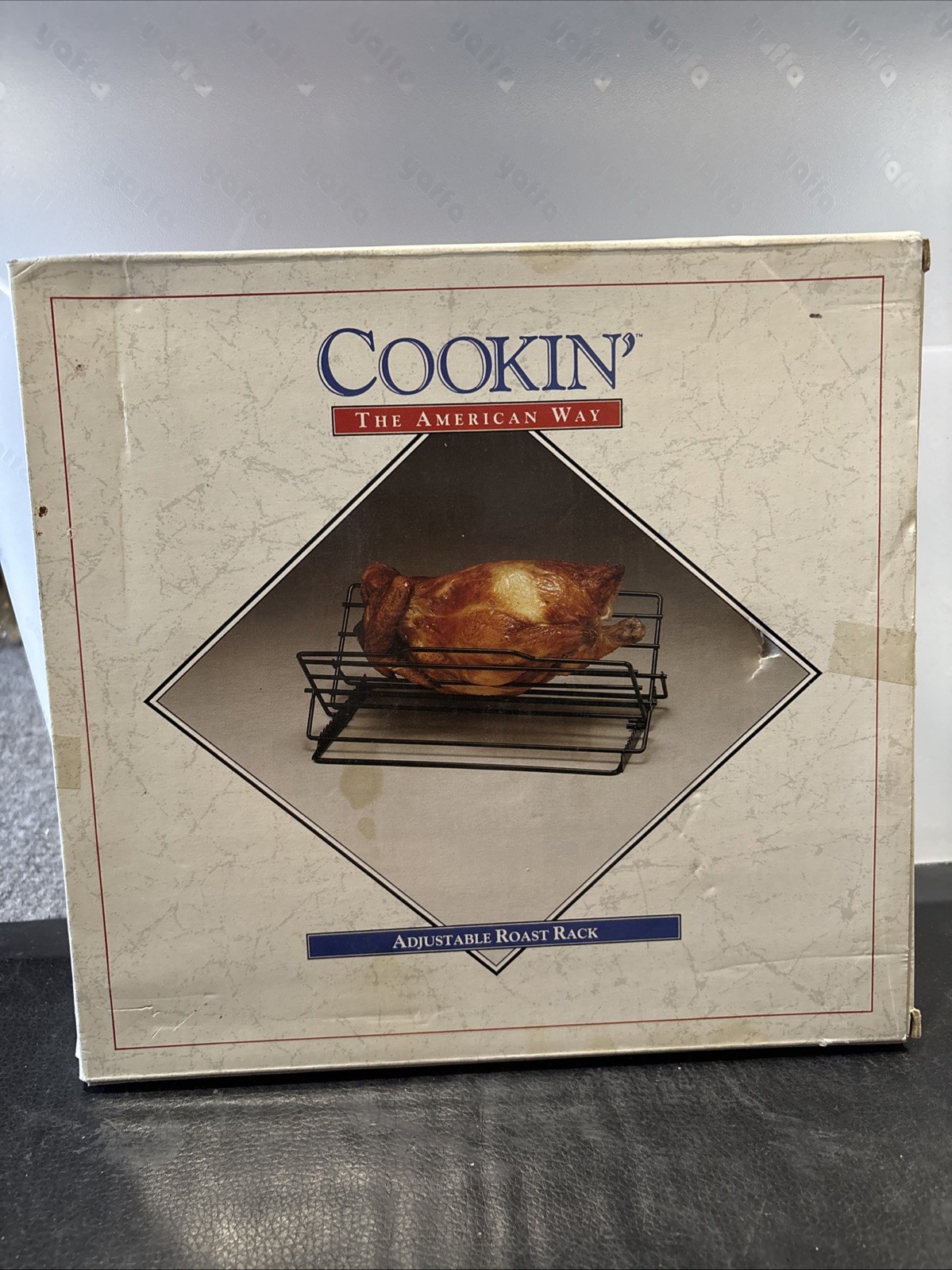 Cookin’ The American Way Adjustable Roast Rack Different Positions New In Box