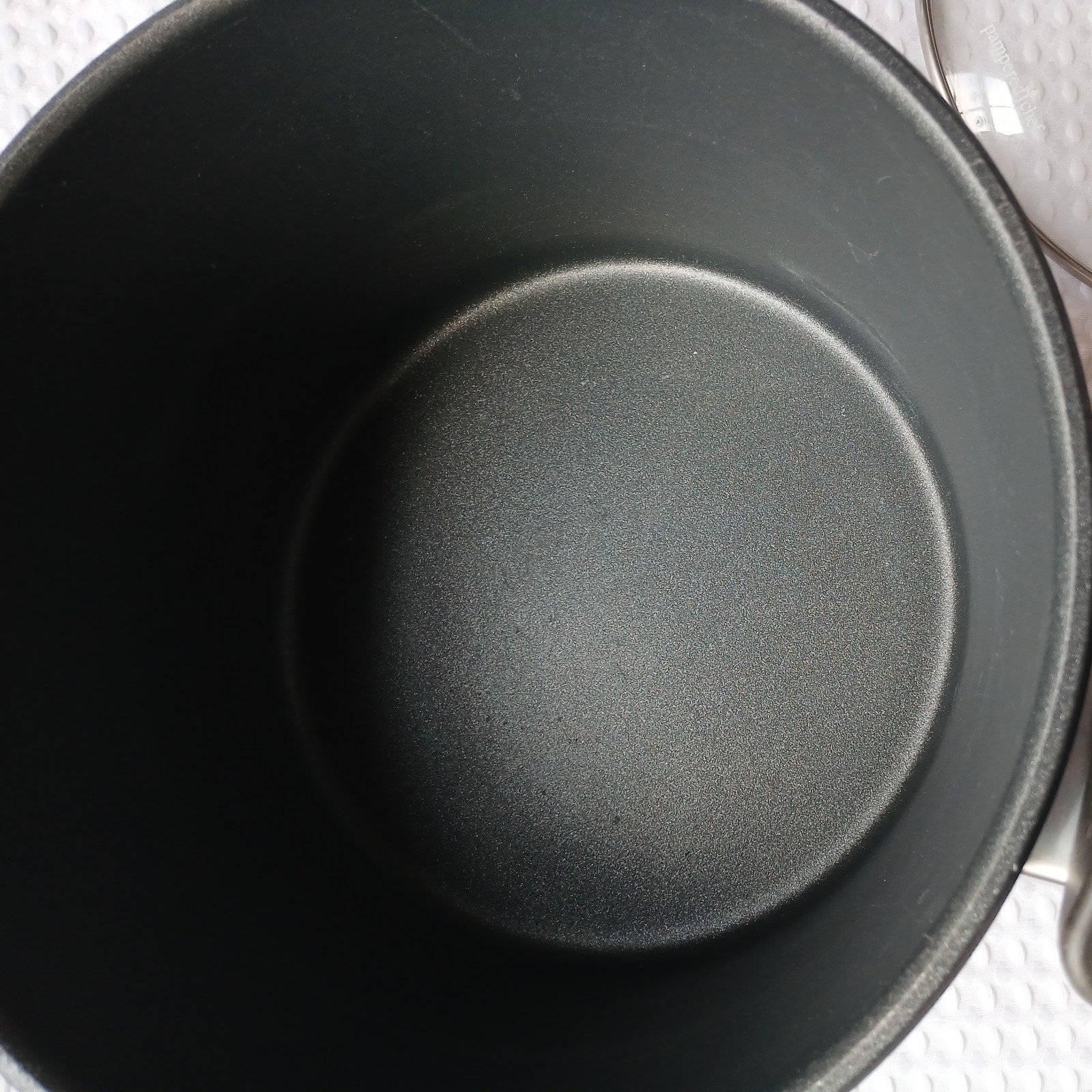 RETIRED Pampered Chef 5.25 qt (5-L) Stock Pot W/Lid Nonstick Made In Germany