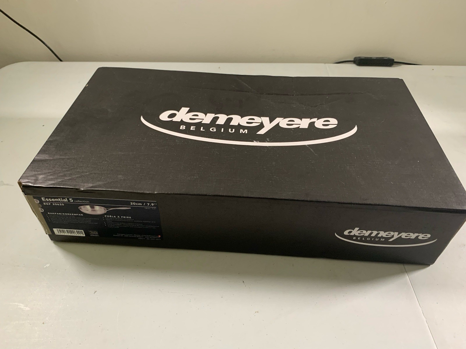 DEMEYERE Essential 5-Ply 8-Inch Stainless Steel Frying Pan Made In Belgium