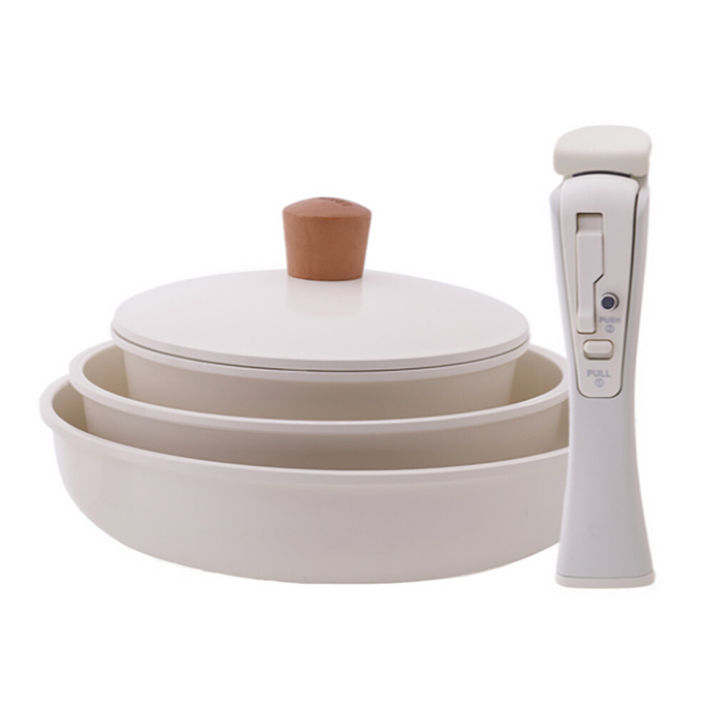 Becca Blanc IH Induction Nonestick Ceramic Coating Frying pan 5p