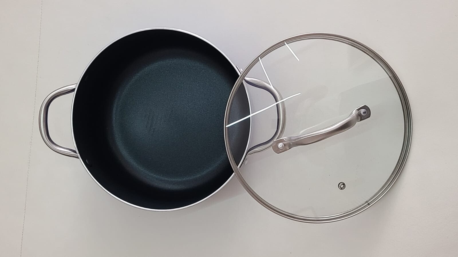 Sedona Kitchen 10 Piece Nonstick Cookware Set Navy